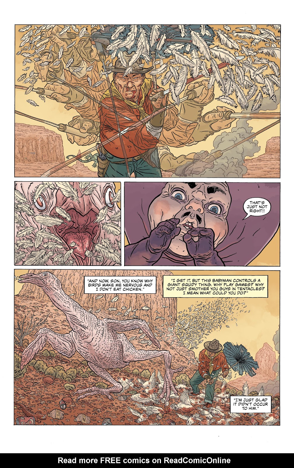 Shaolin Cowboy: Cruel to Be Kin issue 2 - Page 14