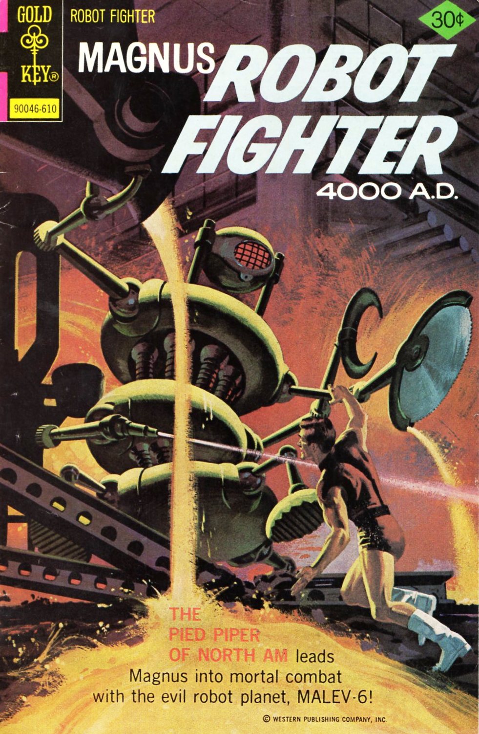 Read online Magnus, Robot Fighter 4000 AD comic -  Issue #45 - 1