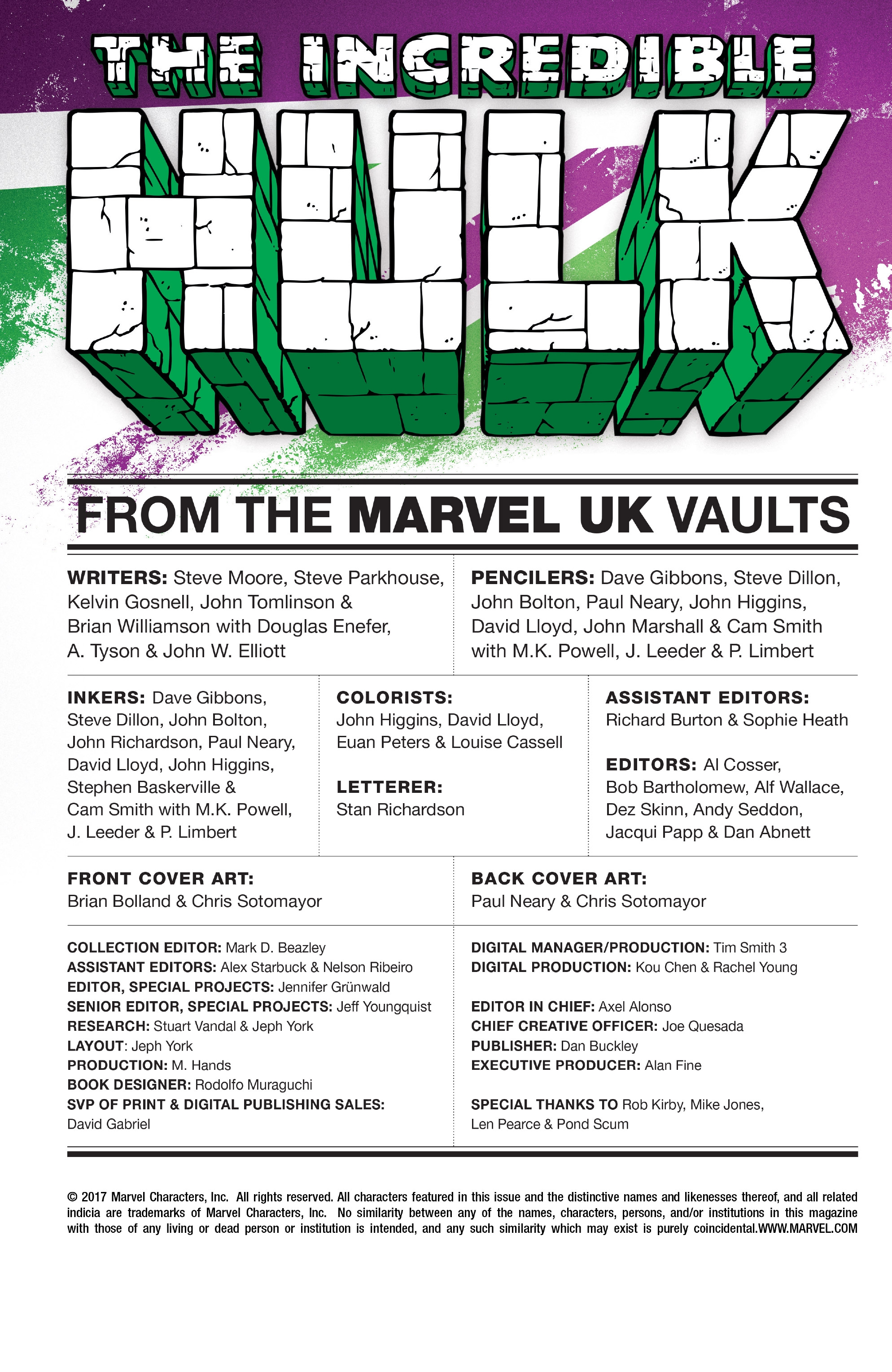 Read online Hulk: From The Marvel UK Vaults comic -  Issue # TPB (Part 1) - 2