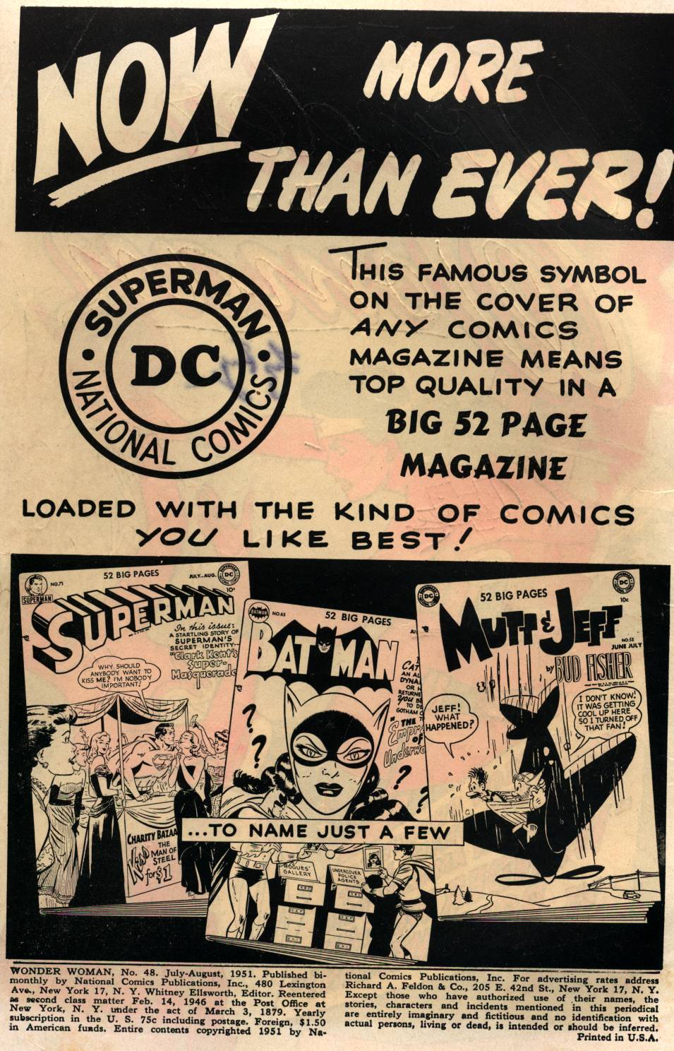 Read online Wonder Woman (1942) comic -  Issue #48 - 2