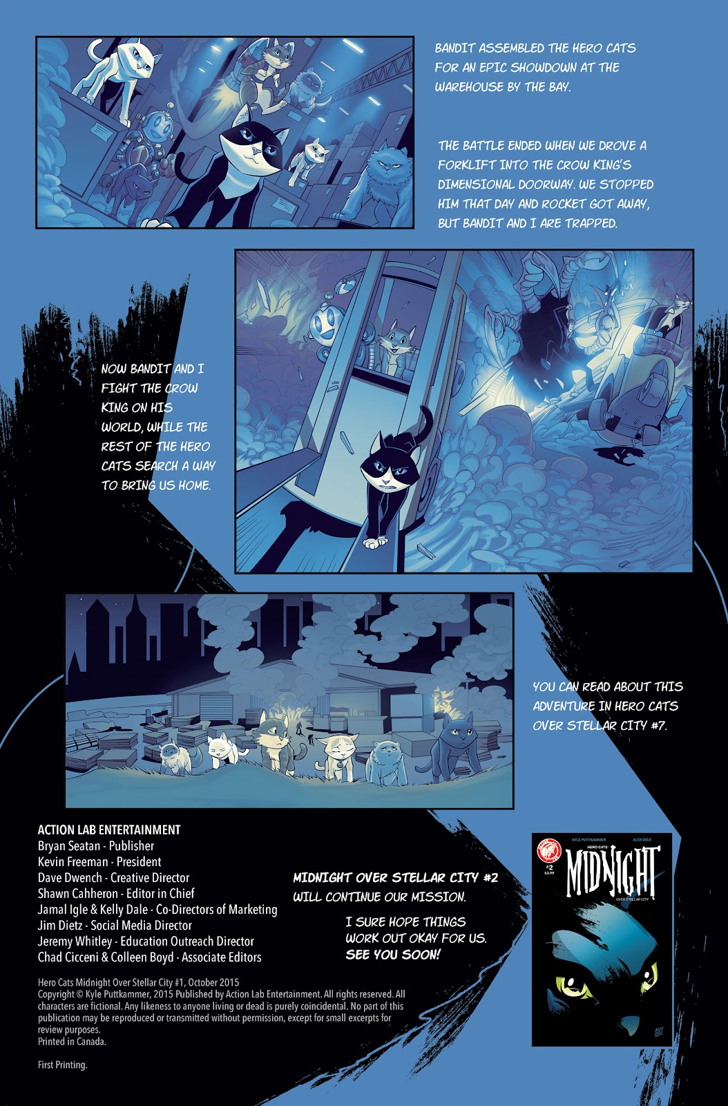 Hero Cats: Midnight Over Stellar City Vol. 2 issue 1 - Page 26