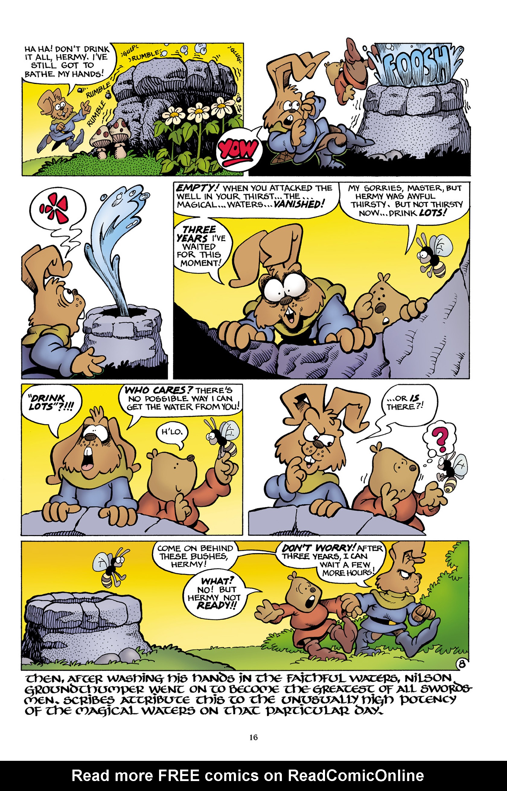 Read online The Adventures of Nilson Groundthumper and Hermy comic -  Issue # TPB - 16