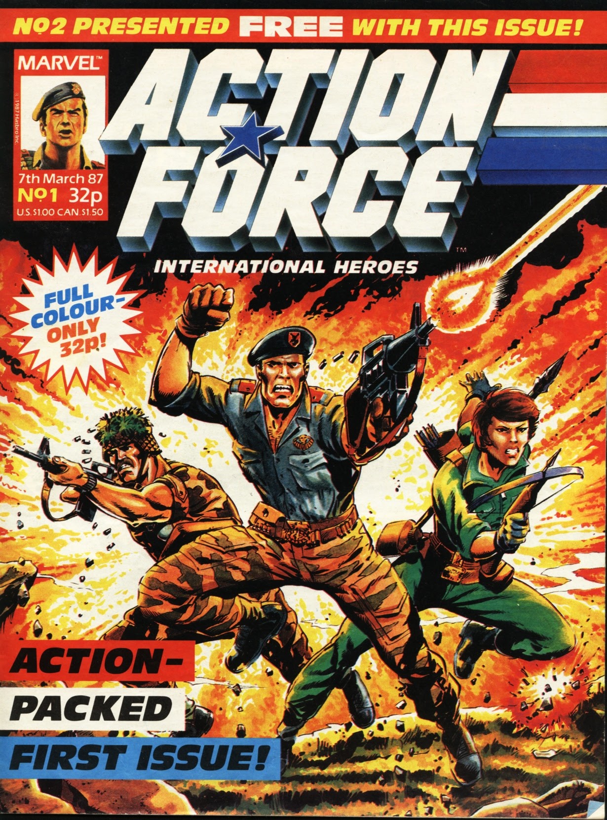 Read online Action Force comic -  Issue #1 - 1