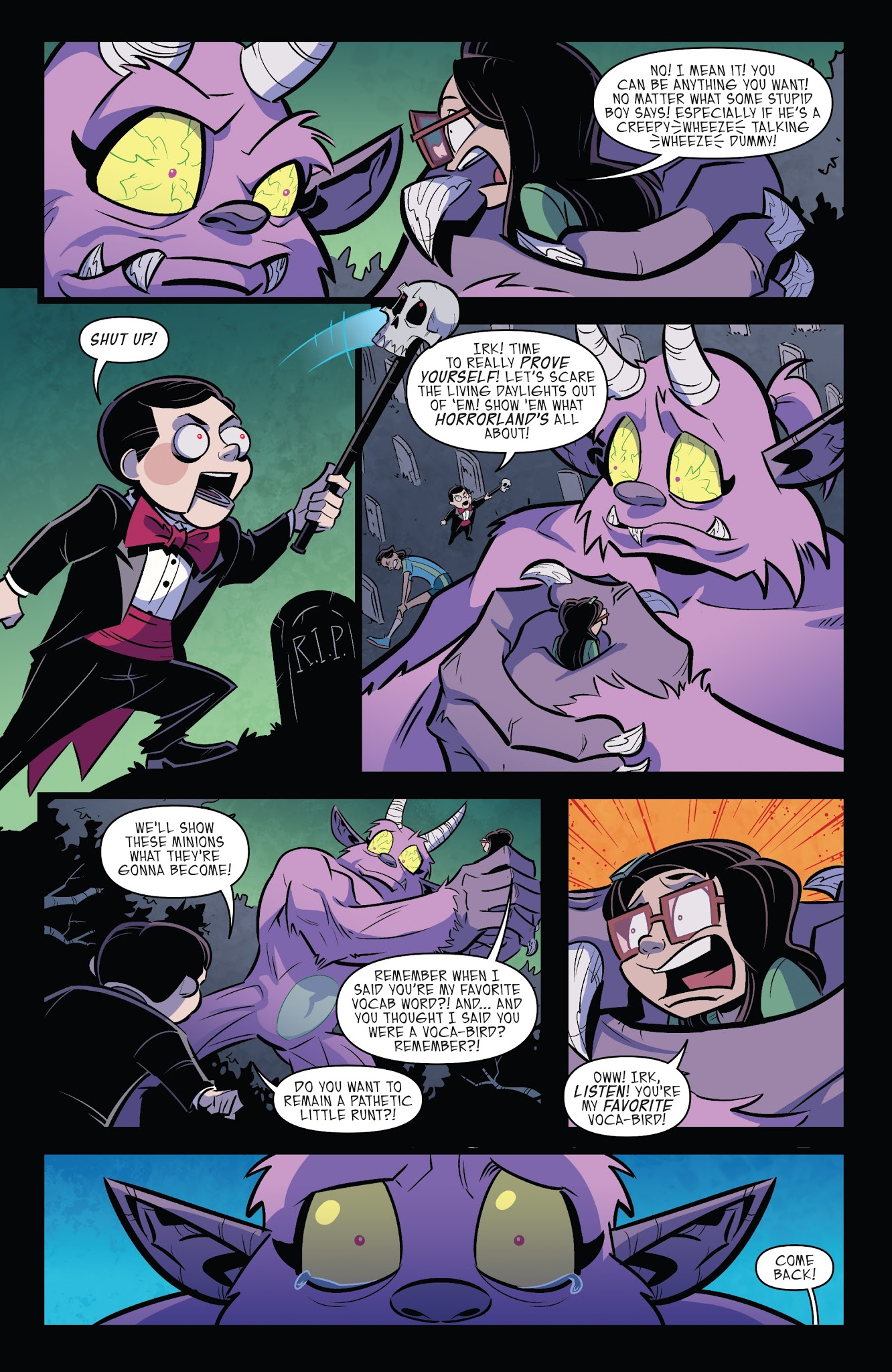 Read online Goosebumps: Monsters At Midnight comic -  Issue #3 - 6