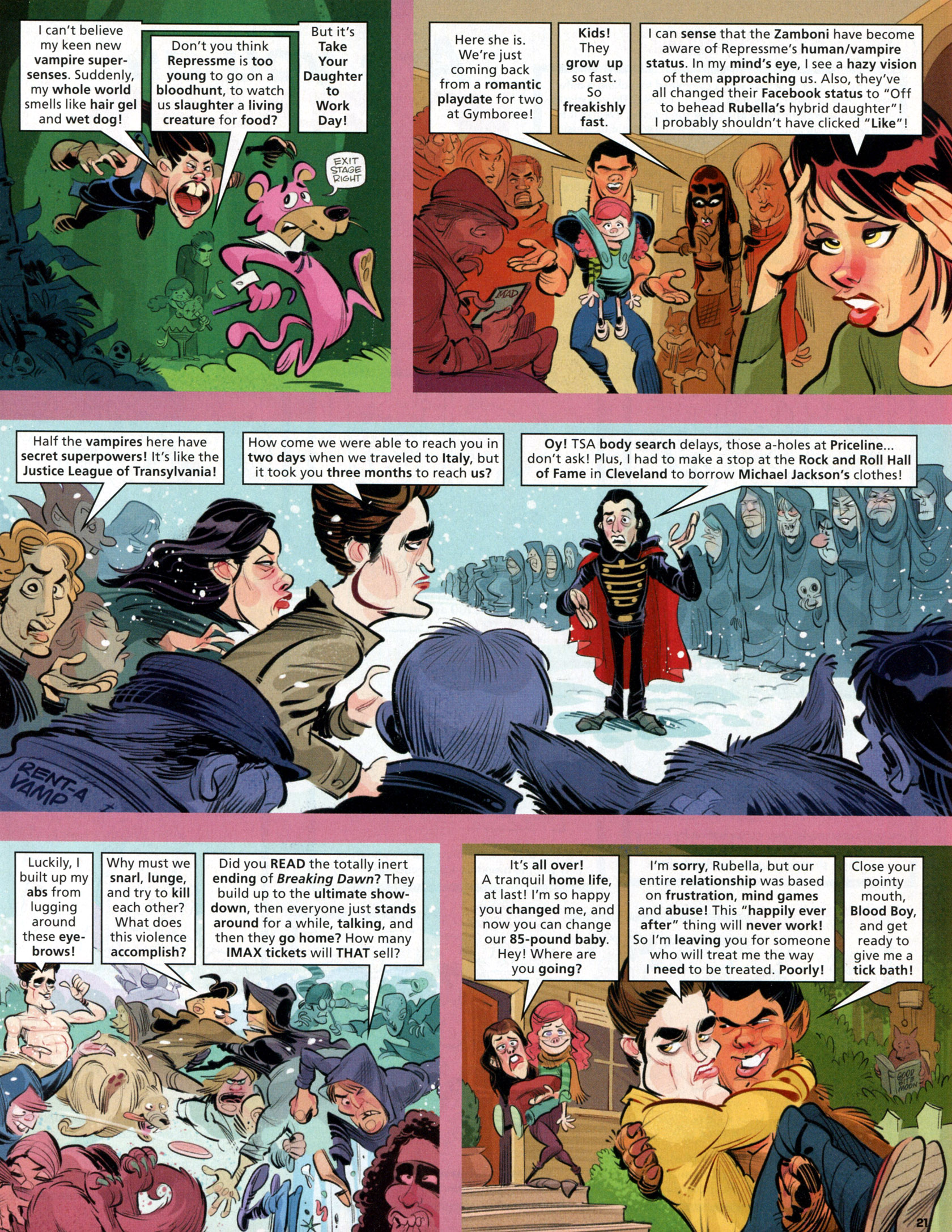 Read online MAD comic -  Issue #518 - 21