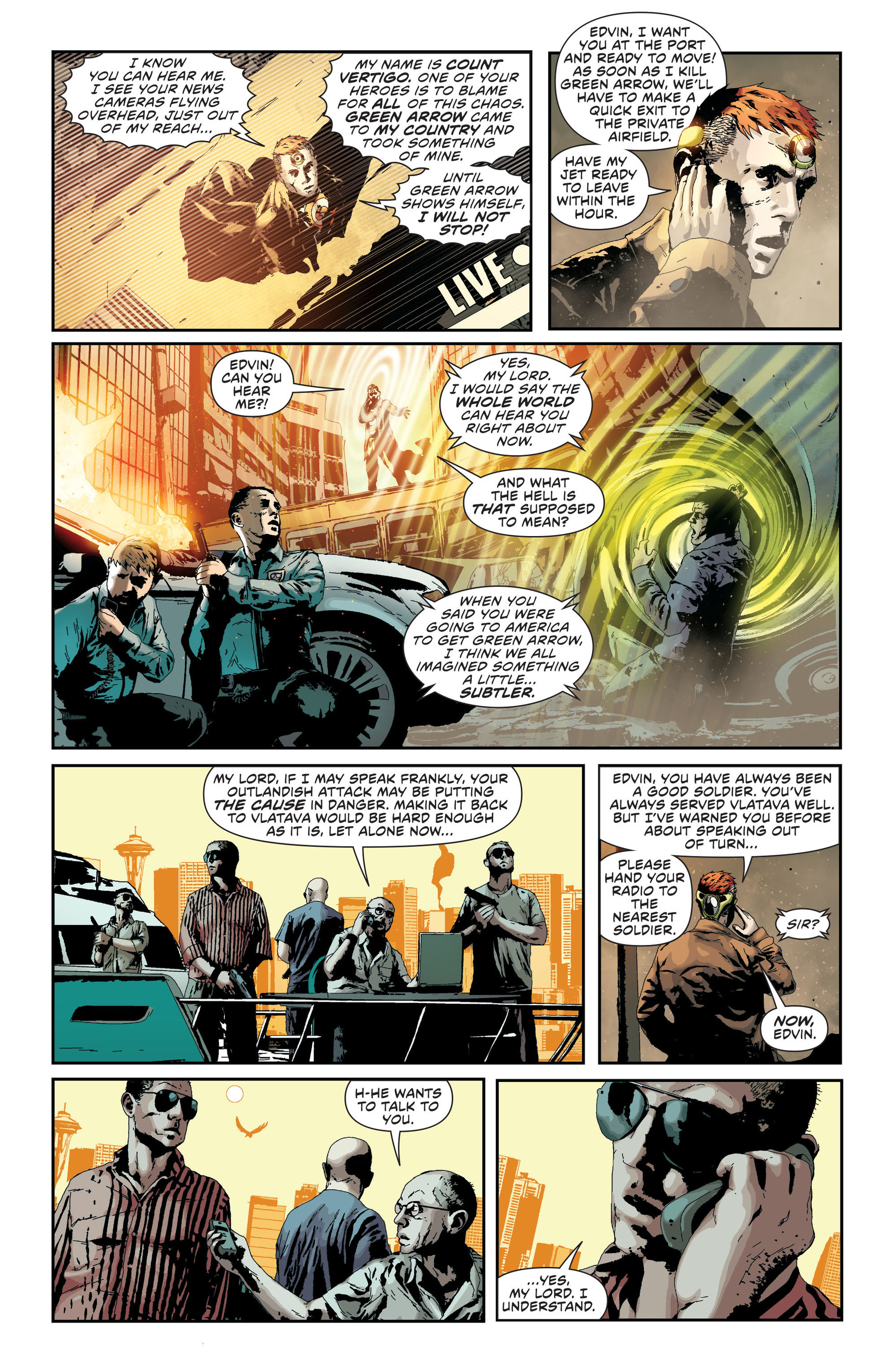 Read online Green Arrow (2011) comic -  Issue #24 - 6