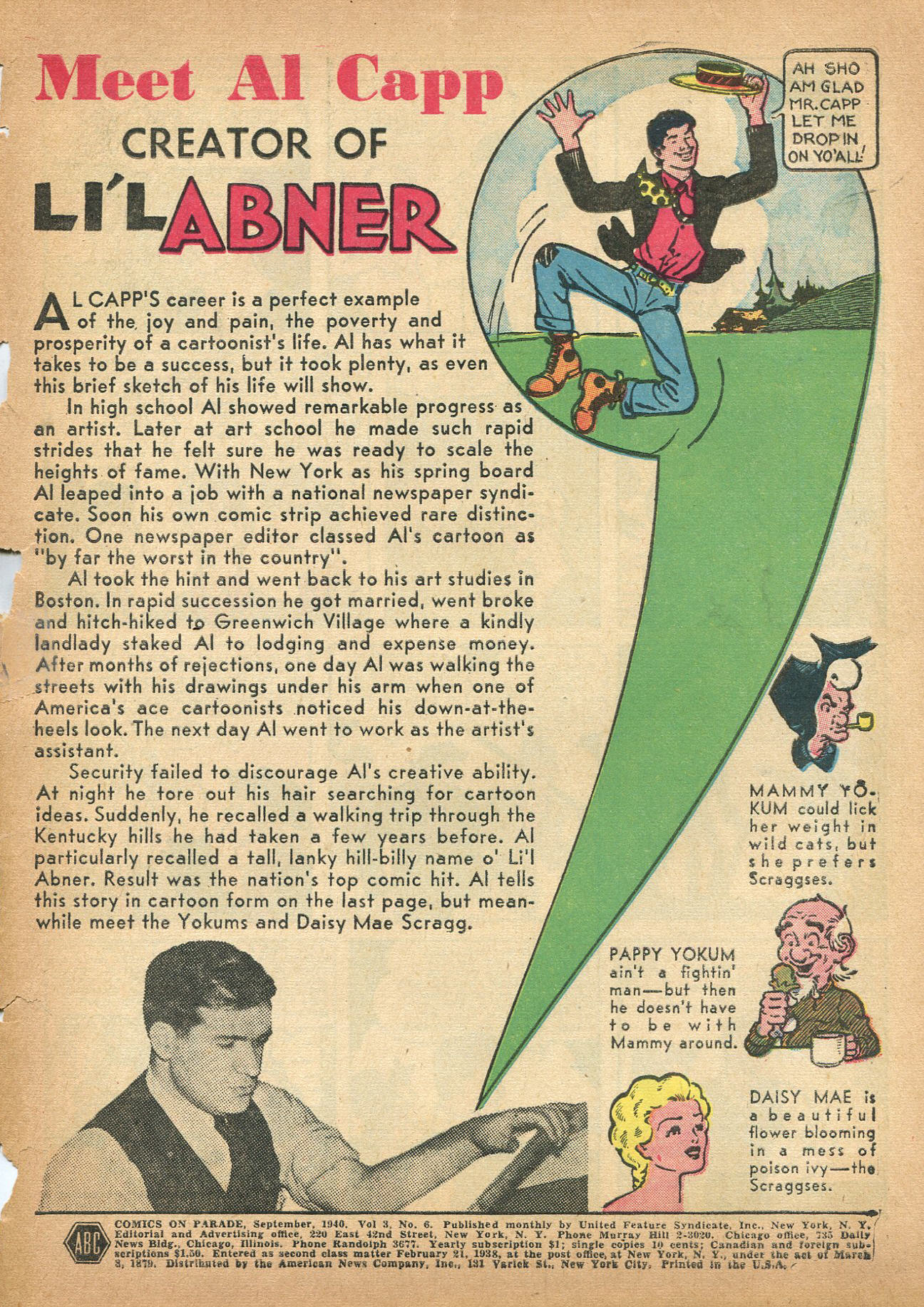 Read online Comics on Parade comic -  Issue #30 - 3