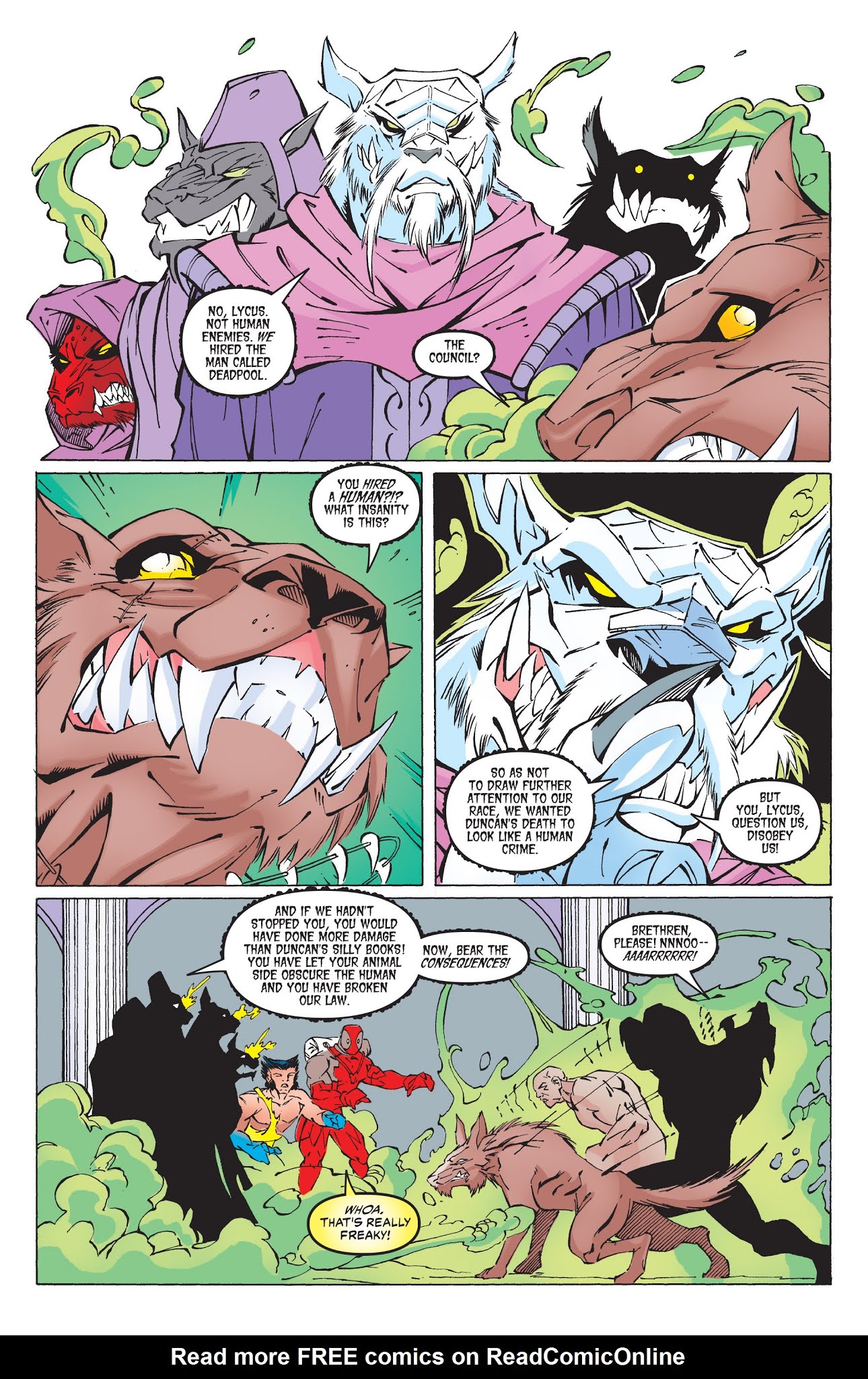 Read online Wolverine (1988) comic -  Issue # Annual '99 - 22