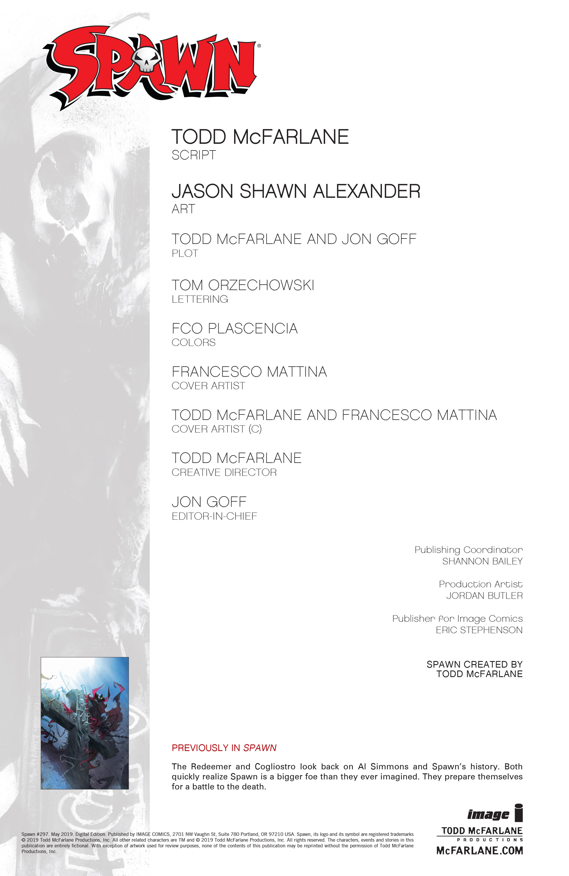 Read online Spawn comic -  Issue #297 - 2