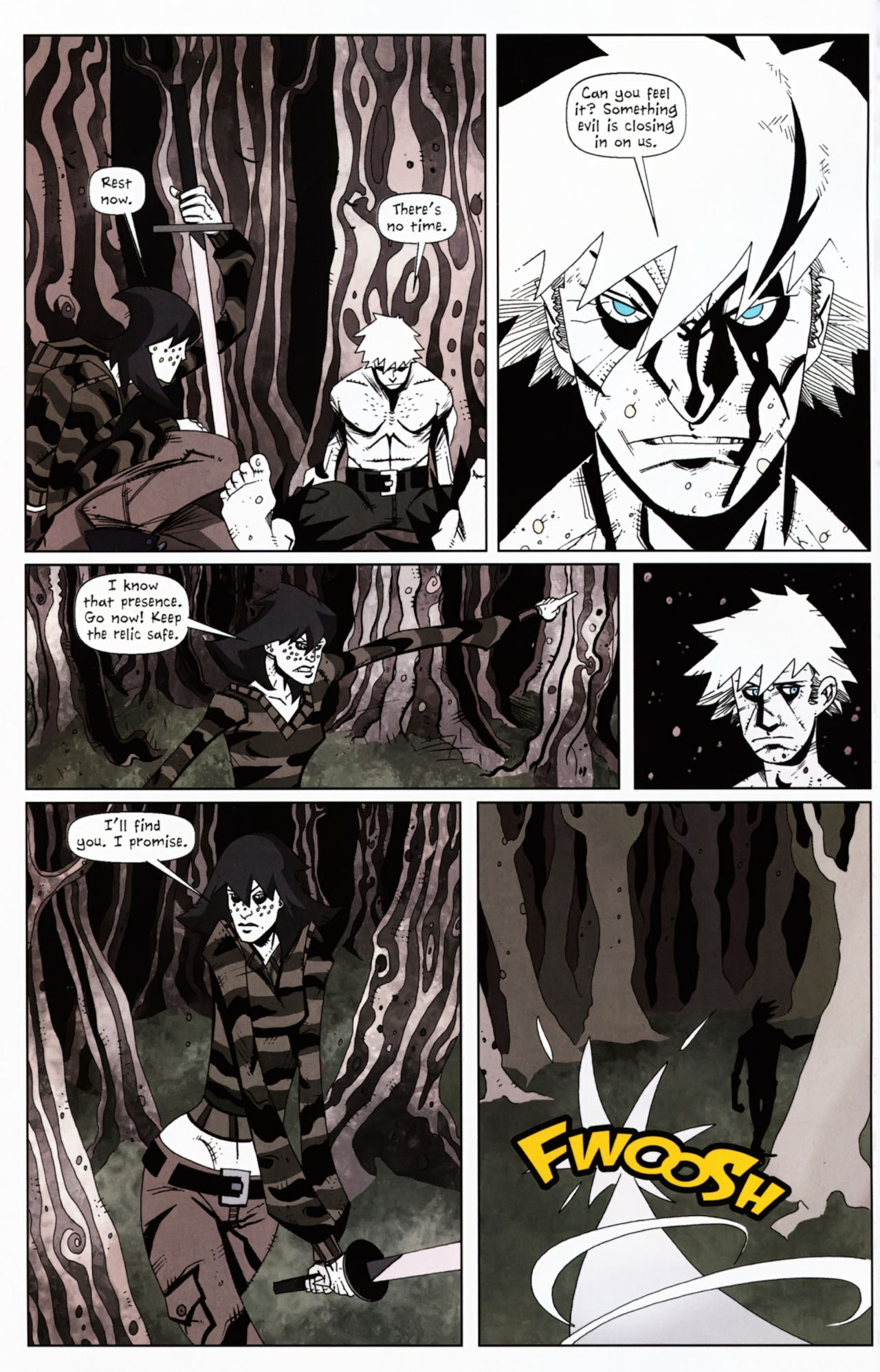 Read online Claw & Fang comic -  Issue #4 - 4