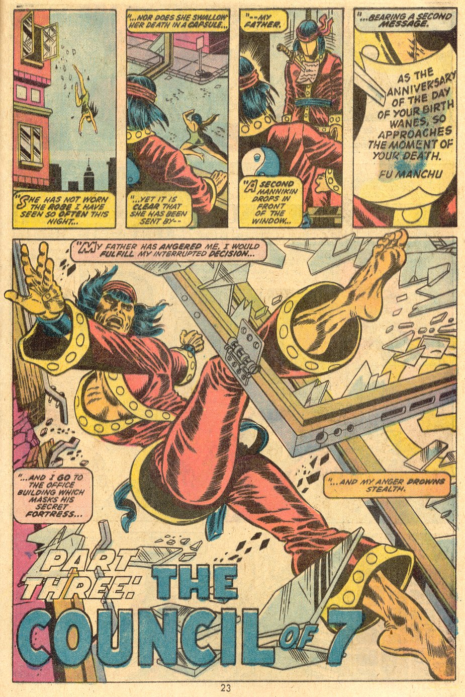 Read online Giant-Size Master of Kung Fu comic -  Issue #1 - 19