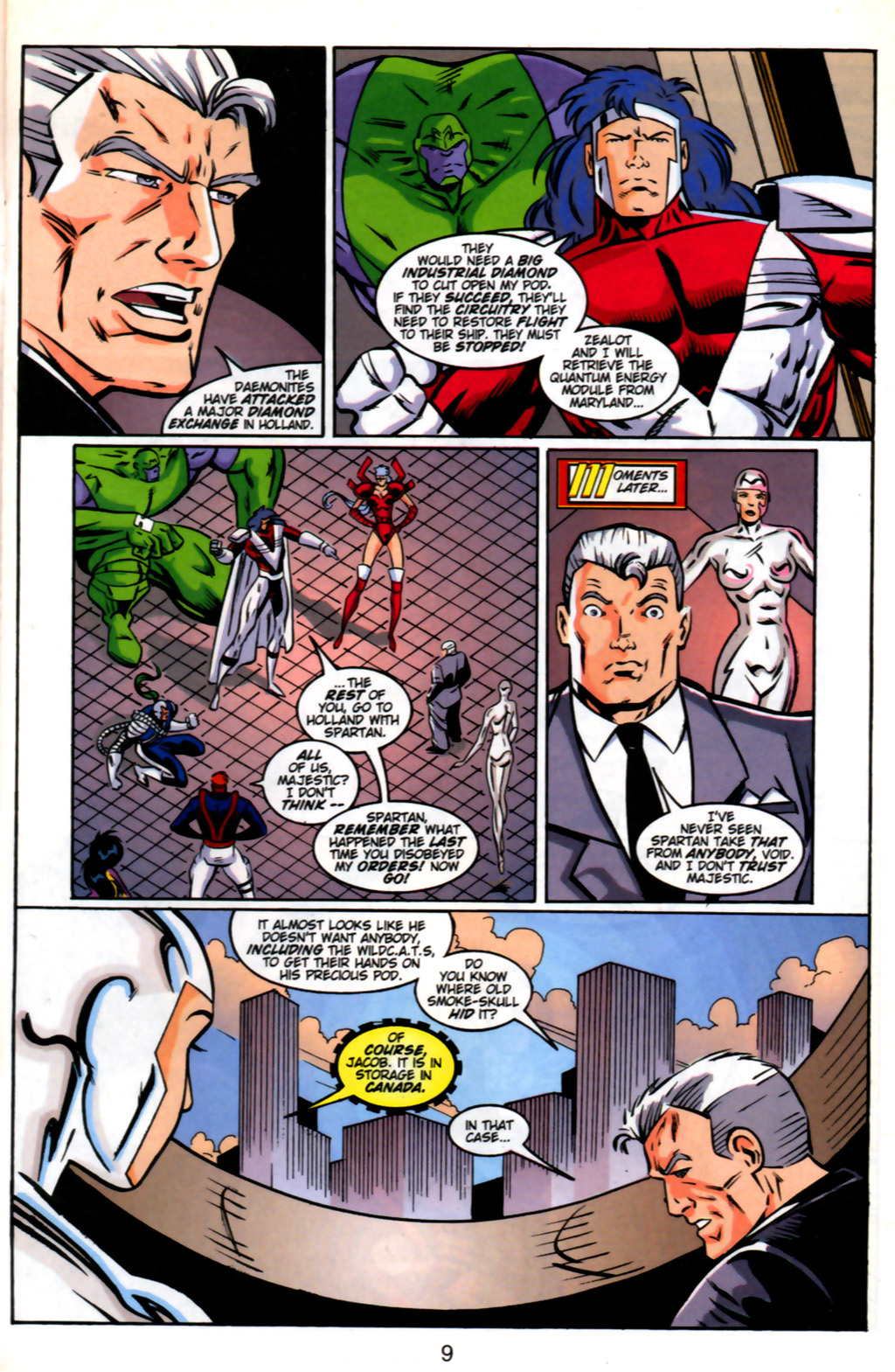 Read online WildC.A.T.s Adventures comic -  Issue #6 - 9
