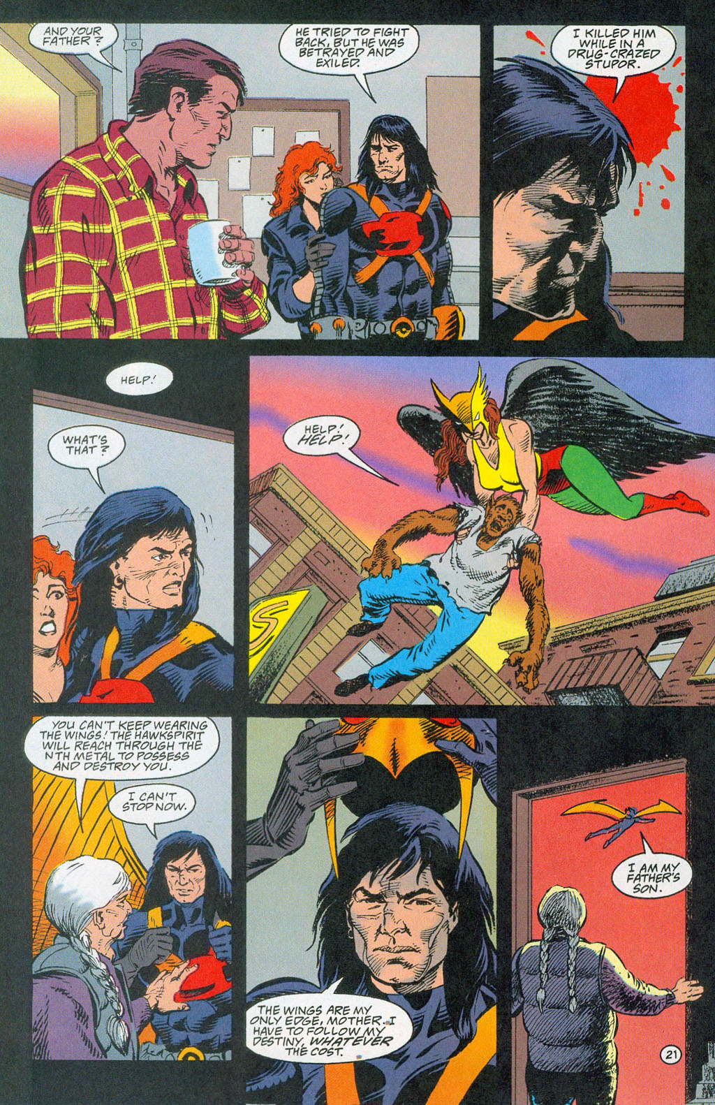 Hawkman (1993) Issue #12 #15 - English 23