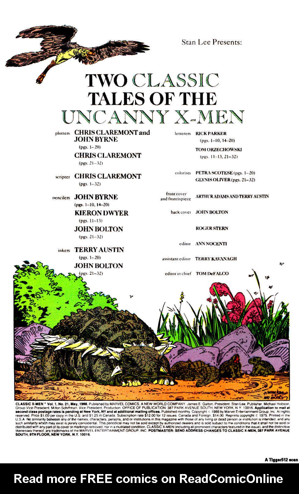 Read online Classic X-Men comic -  Issue #21 - 2