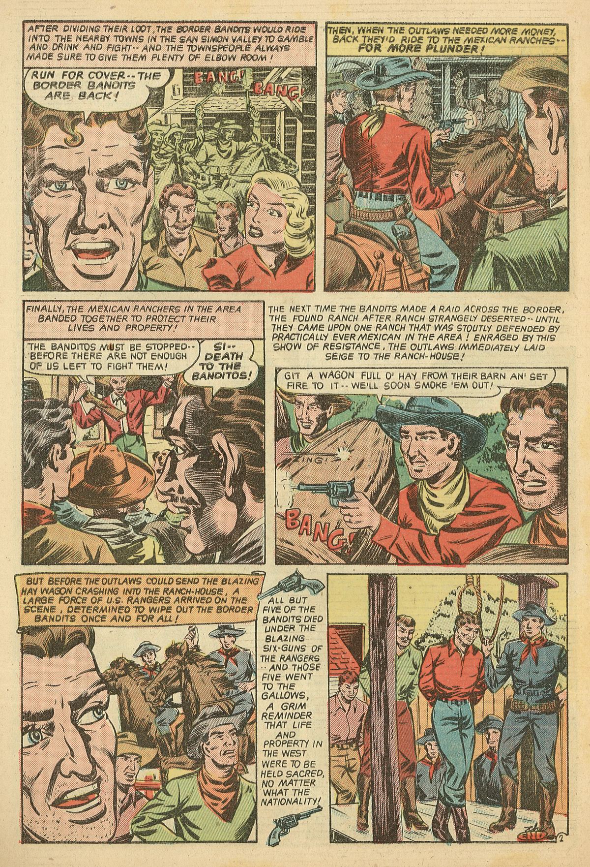 Read online Hooded Horseman comic -  Issue #24 - 34