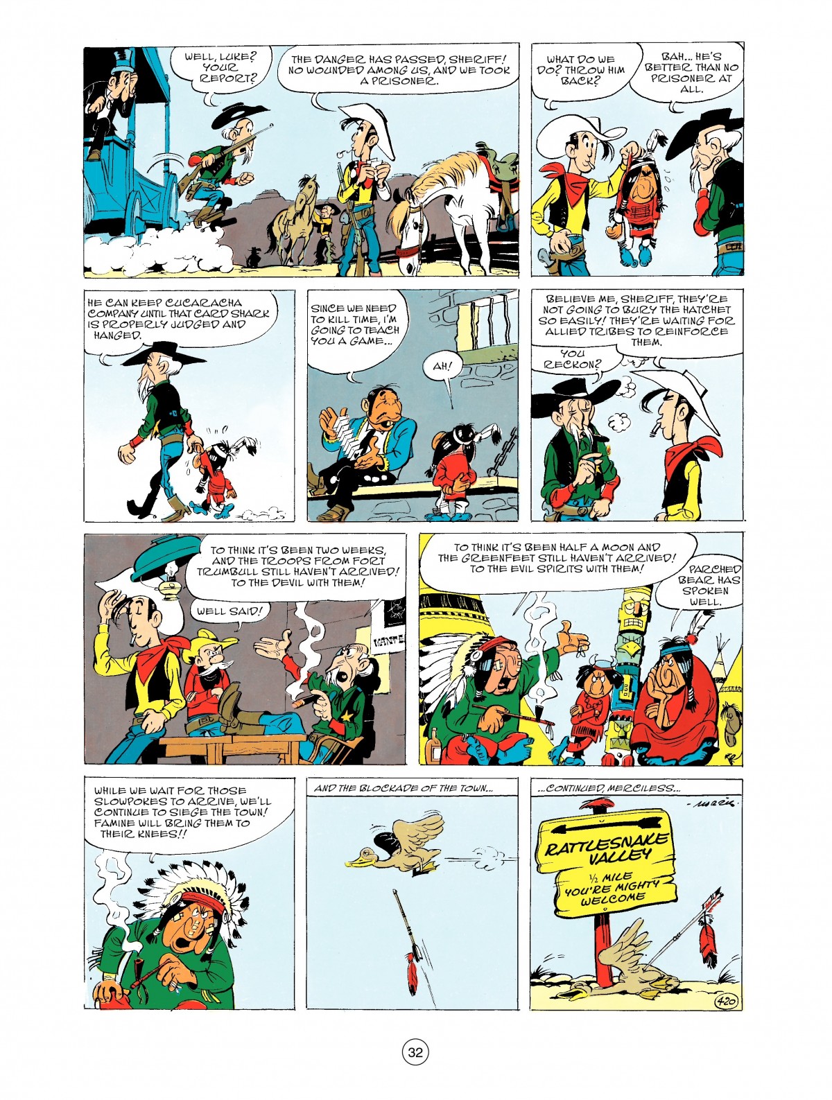 Read online A Lucky Luke Adventure comic -  Issue #43 - 32
