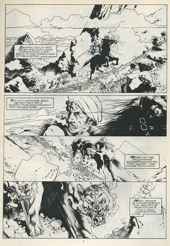 Read online The Savage Sword Of Conan comic -  Issue #175 - 3