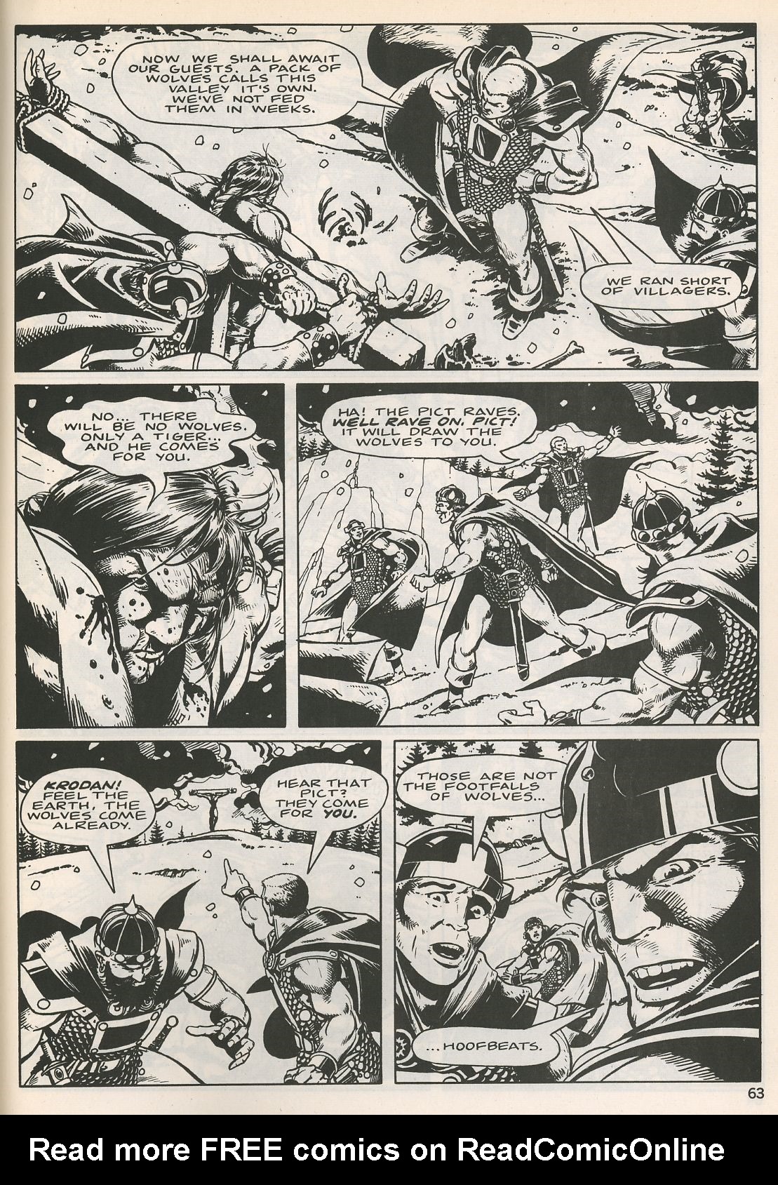 Read online The Savage Sword Of Conan comic -  Issue #129 - 61