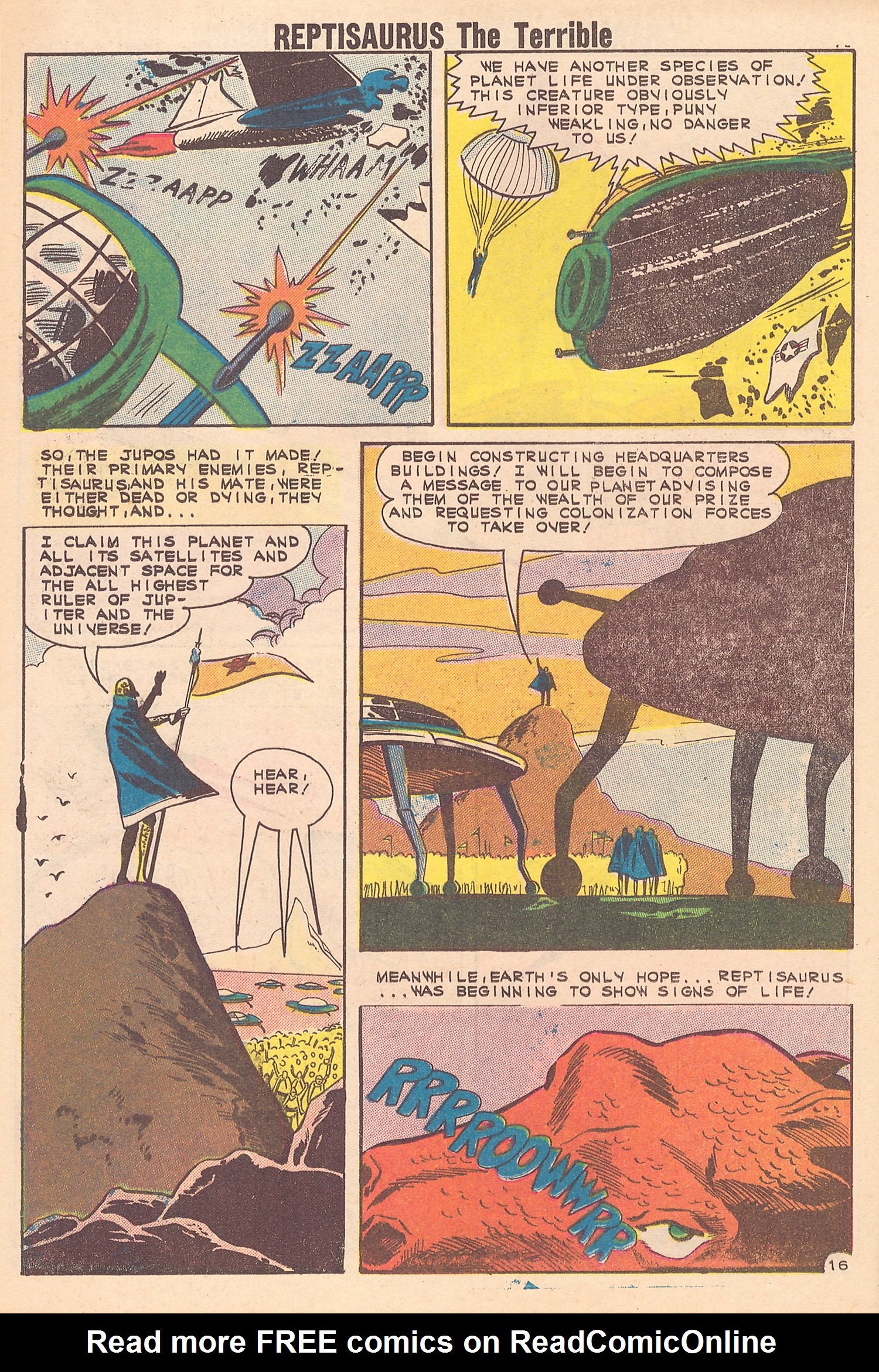 Read online Reptisaurus comic -  Issue #3 - 20