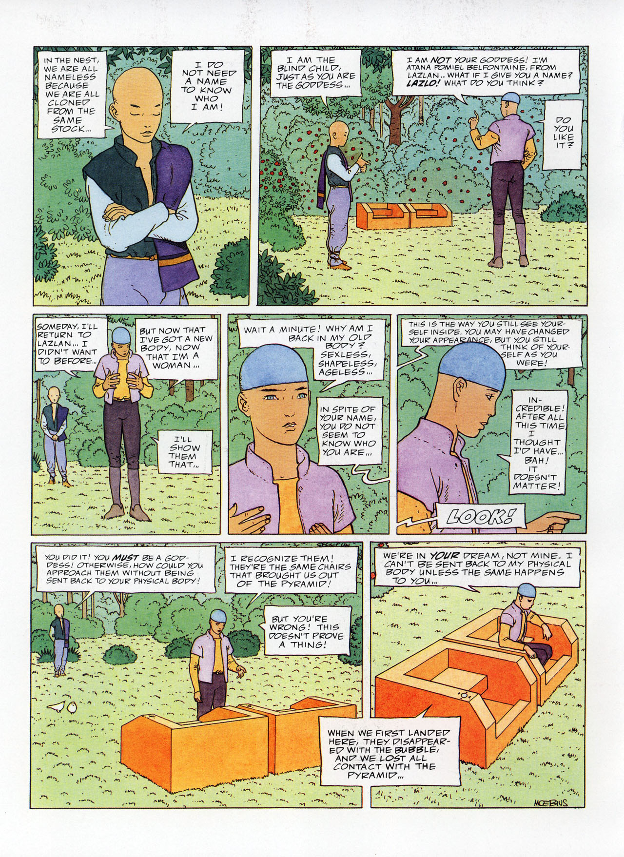 Read online Epic Graphic Novel: Moebius comic -  Issue # TPB 7 - 50