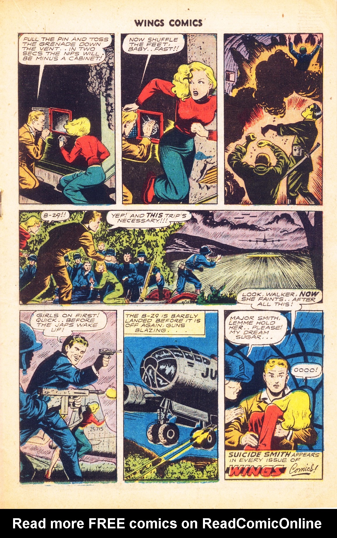 Read online Wings Comics comic -  Issue #62 - 19