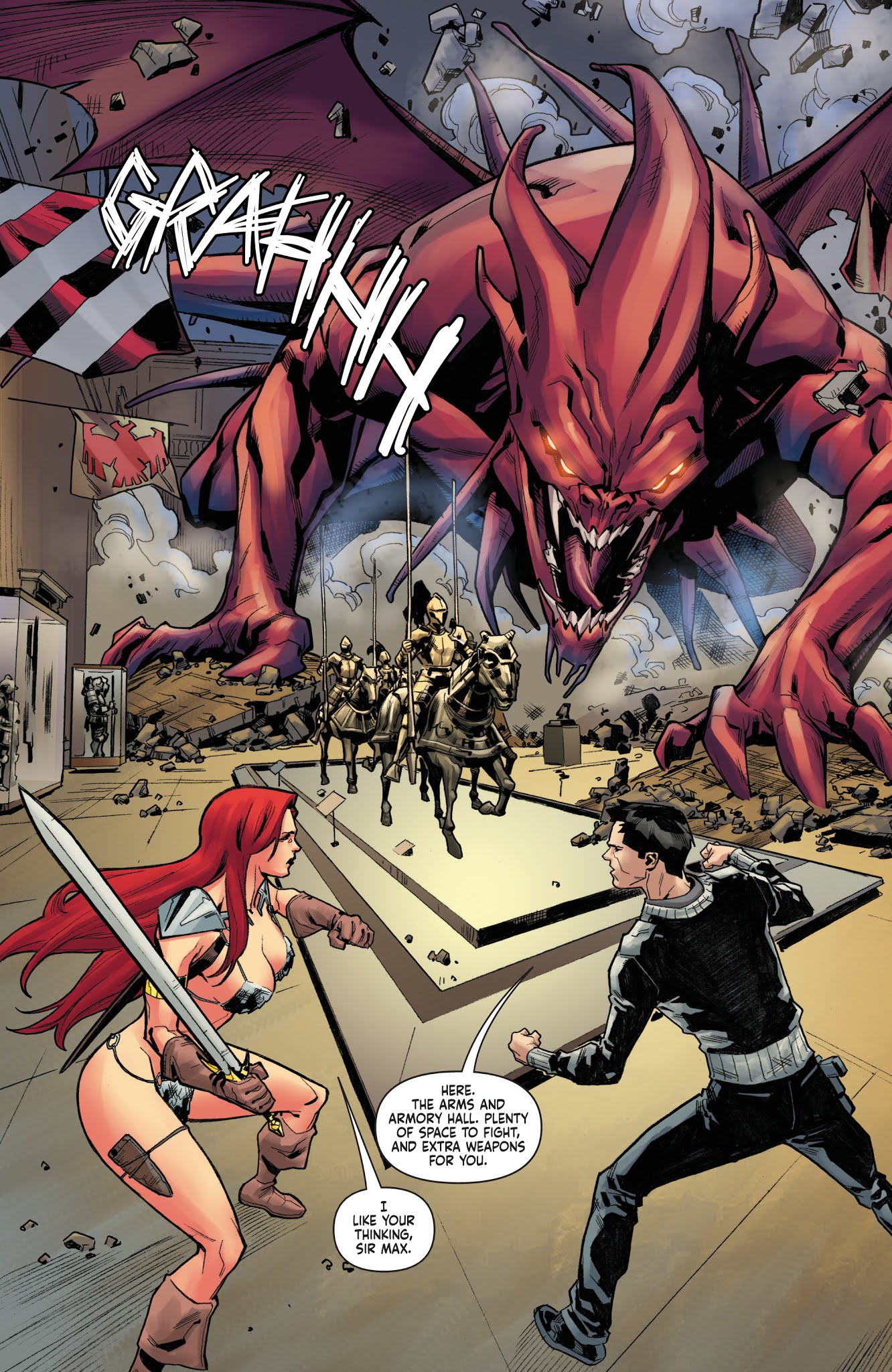 Read online Red Sonja Vol. 4 comic -  Issue # _TPB 1 (Part 2) - 5