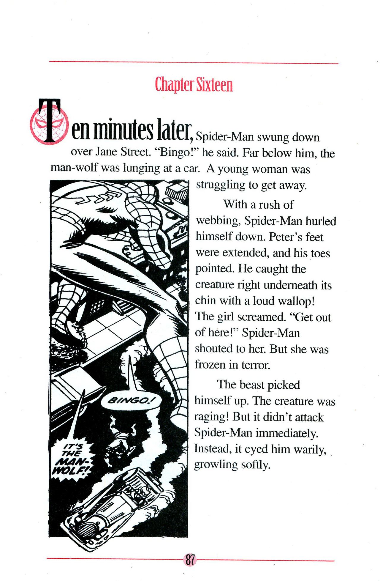 Read online Marvel Chillers: The Mark of the Man-Wolf comic -  Issue # Full - 89