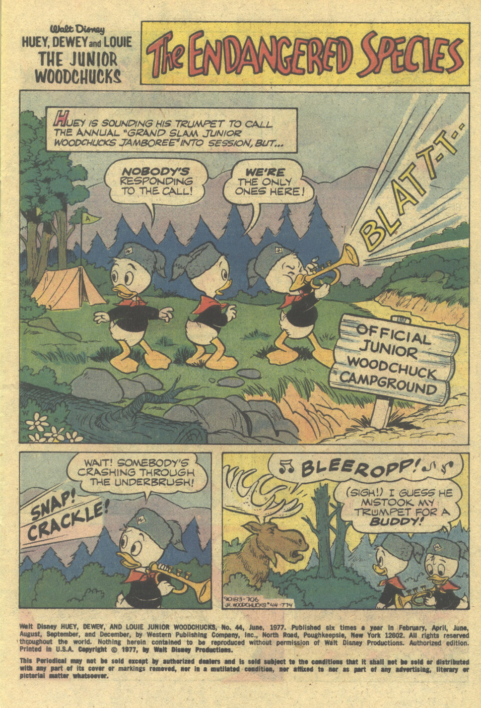 Read online Huey, Dewey, and Louie Junior Woodchucks comic -  Issue #44 - 3