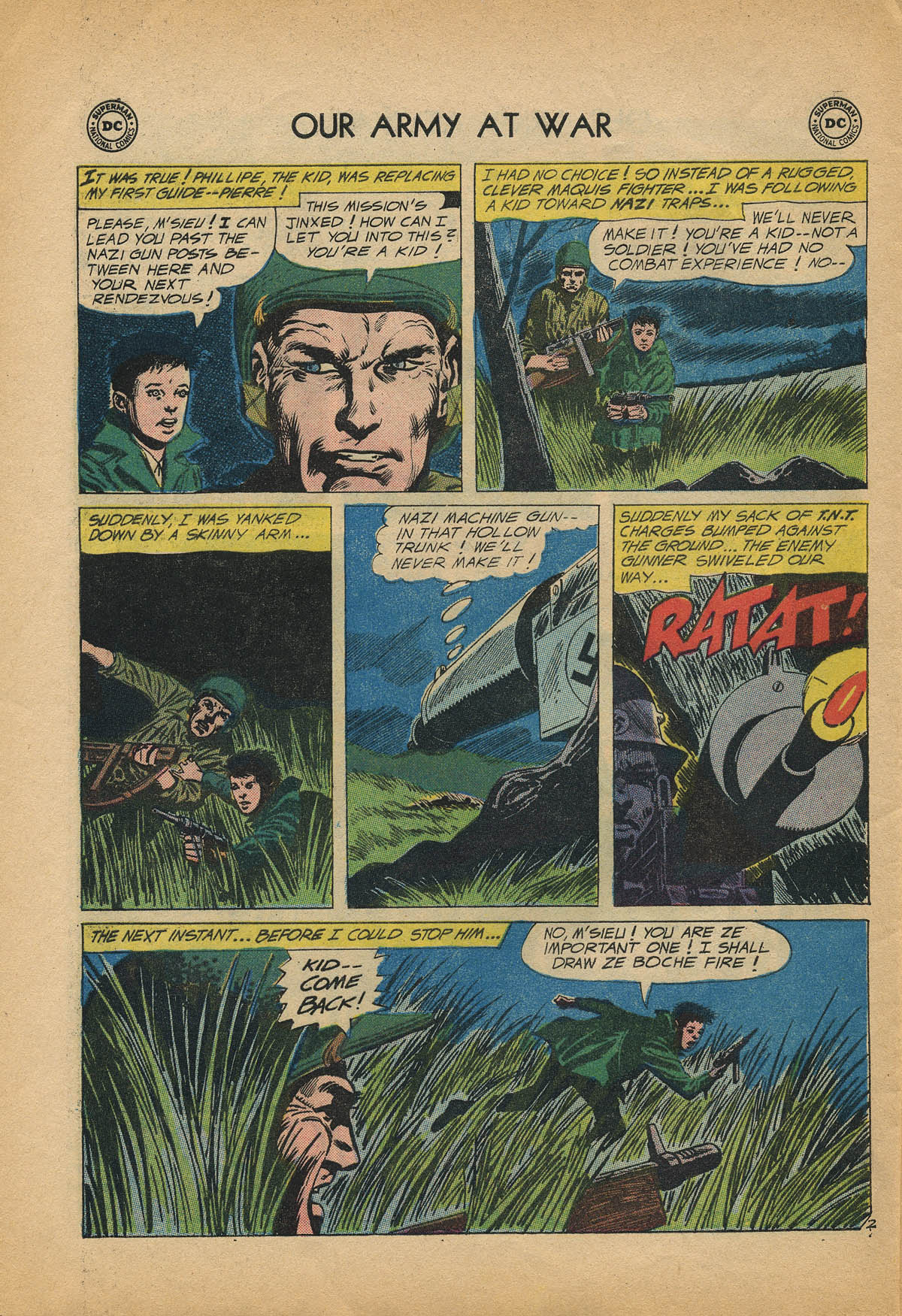 Read online Our Army at War (1952) comic -  Issue #92 - 28