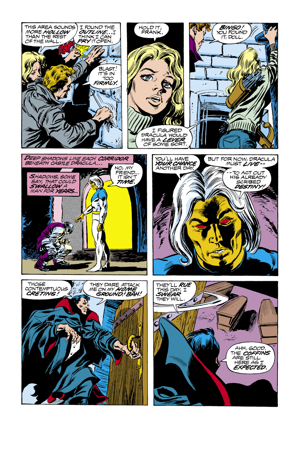 Read online Tomb of Dracula (1972) comic -  Issue #68 - 8