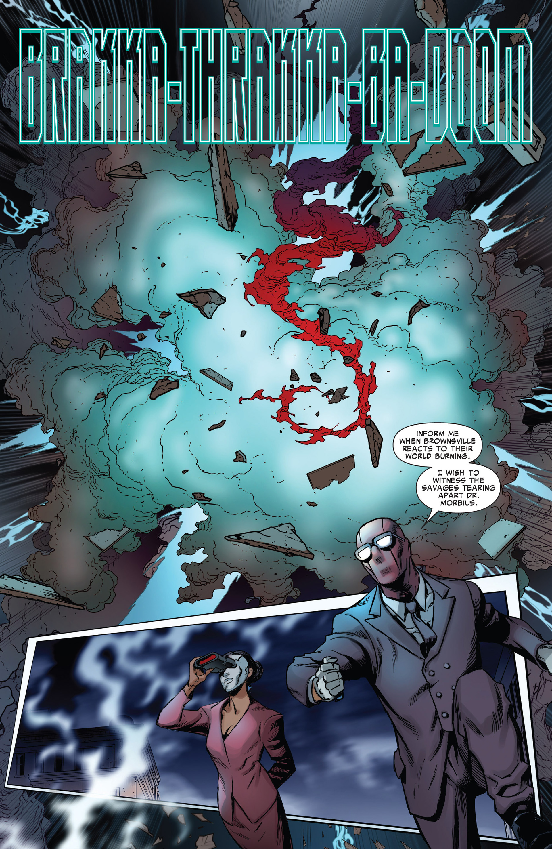 Read online Morbius: The Living Vampire comic -  Issue #8 - 14