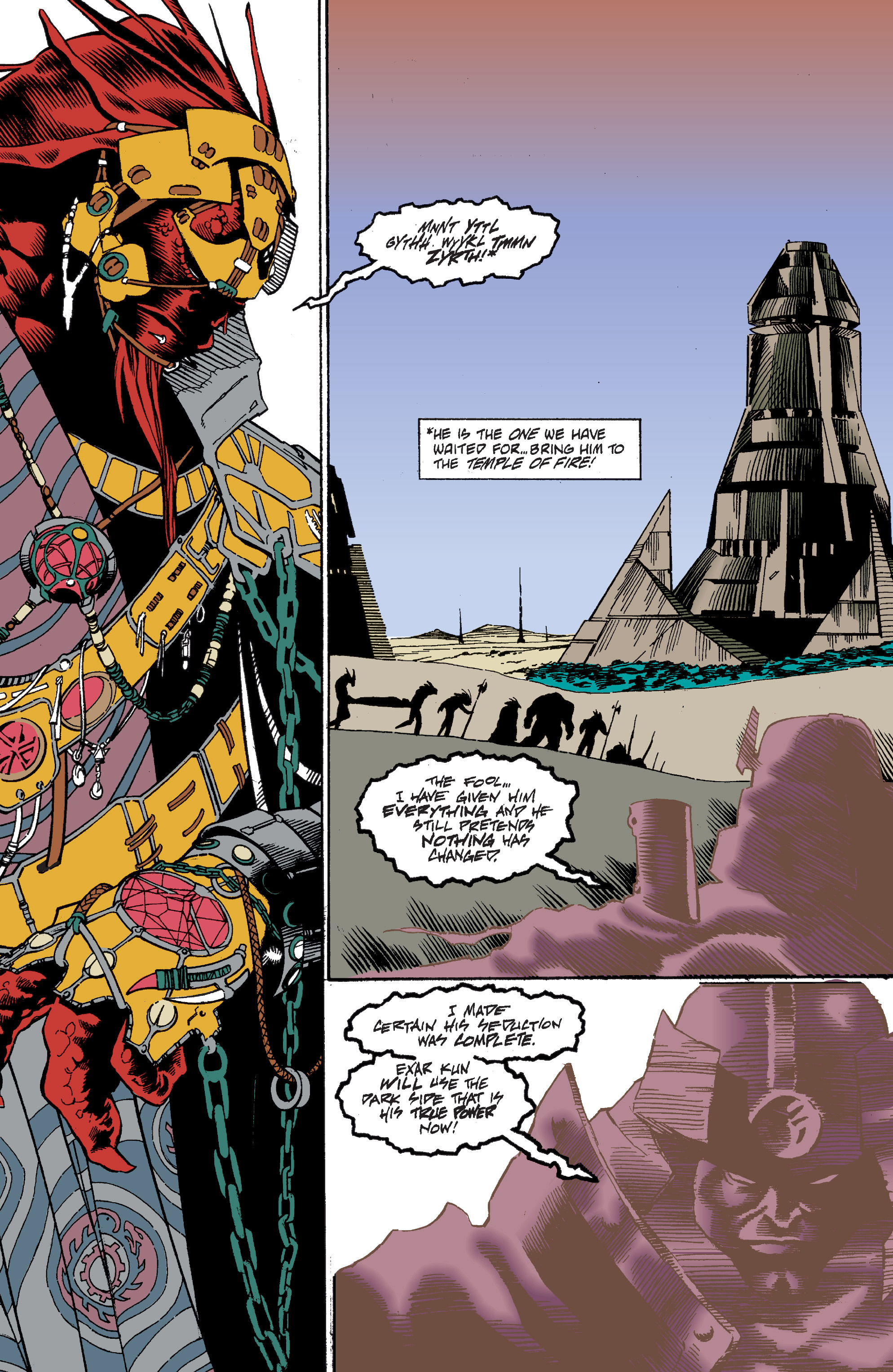 Read online Star Wars: Tales of the Jedi - Dark Lords of the Sith comic -  Issue #4 - 9