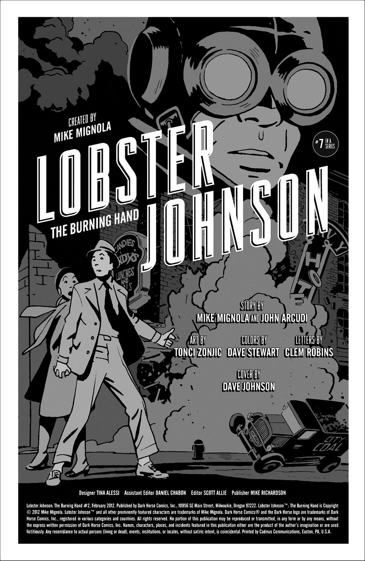 Read online Lobster Johnson: The Burning Hand comic -  Issue #2 - 2