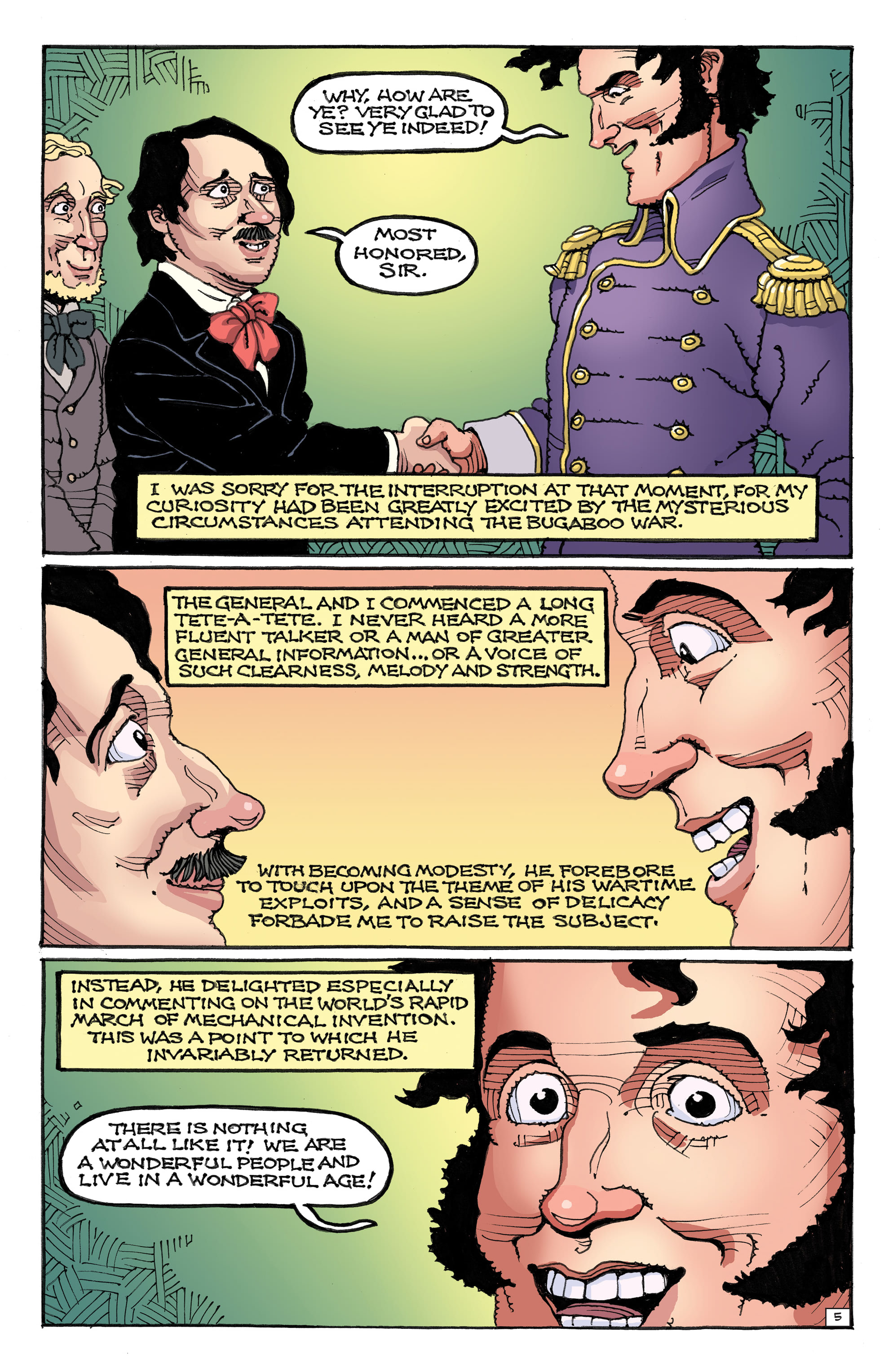 Read online Edgar Allan Poe's Snifter of Terror Season Two comic -  Issue #5 - 7