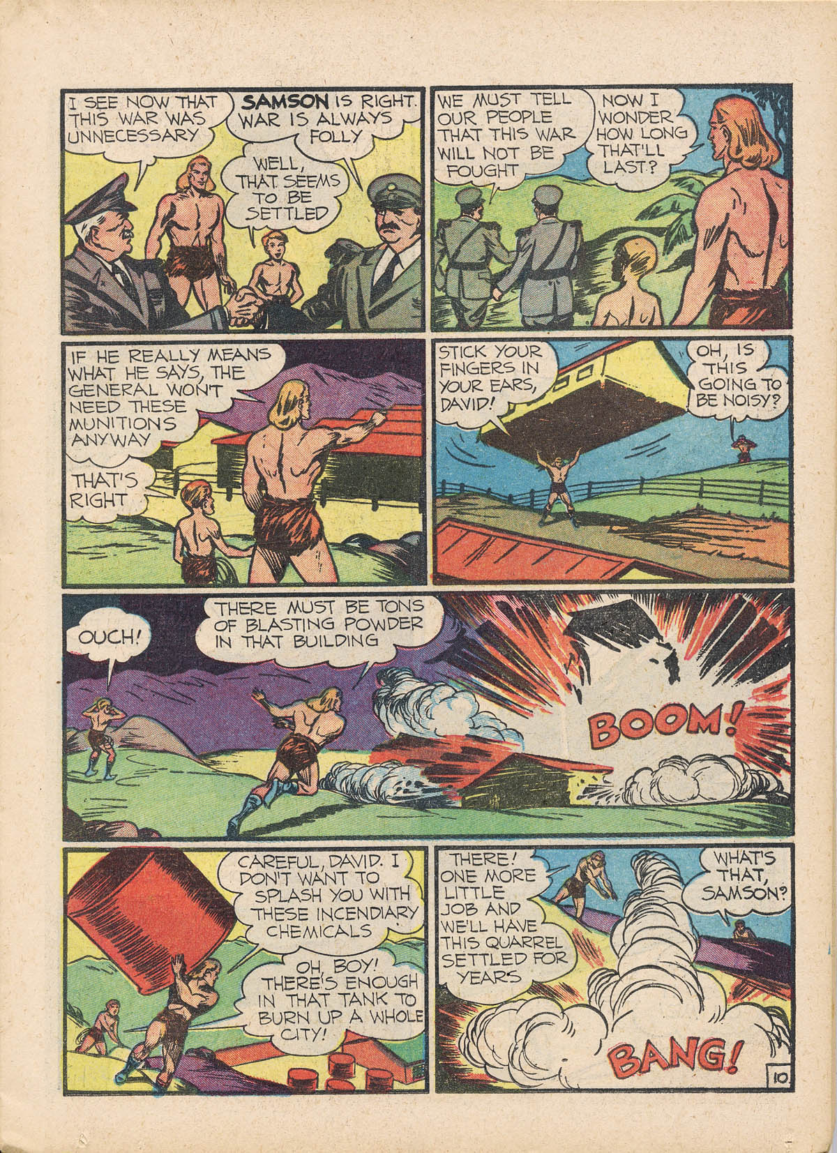 Read online Samson (1940) comic -  Issue #3 - 25
