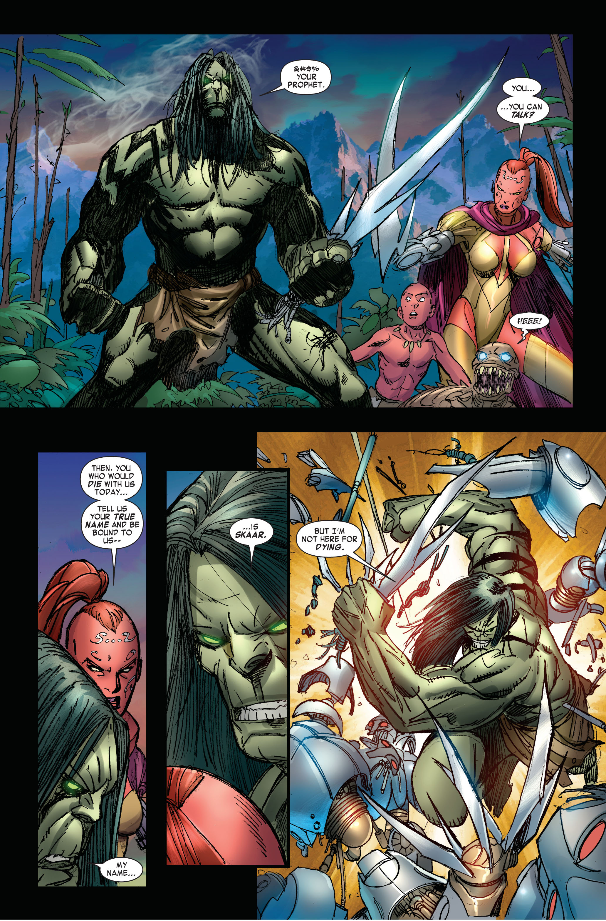 Read online Skaar: Son of Hulk comic -  Issue #3 - 13