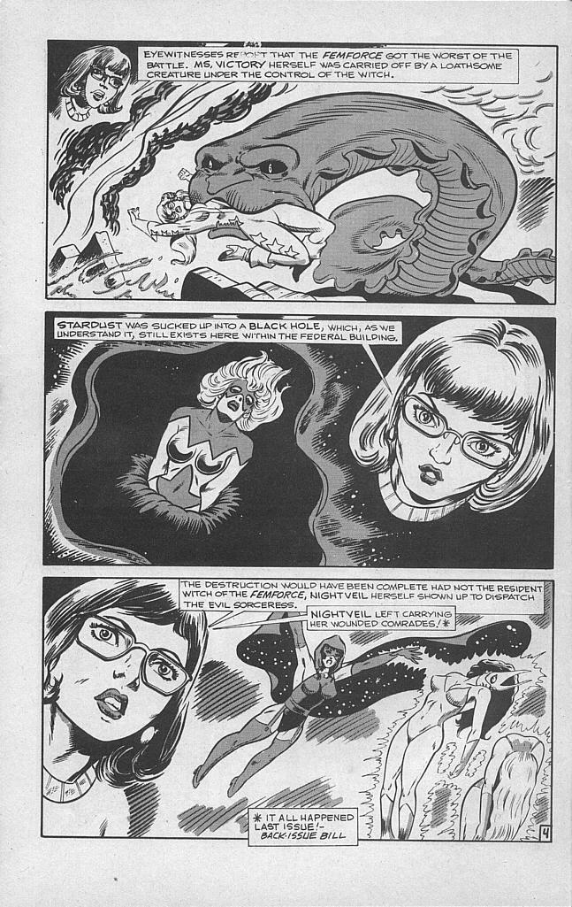 Read online Femforce comic -  Issue #48 - 6