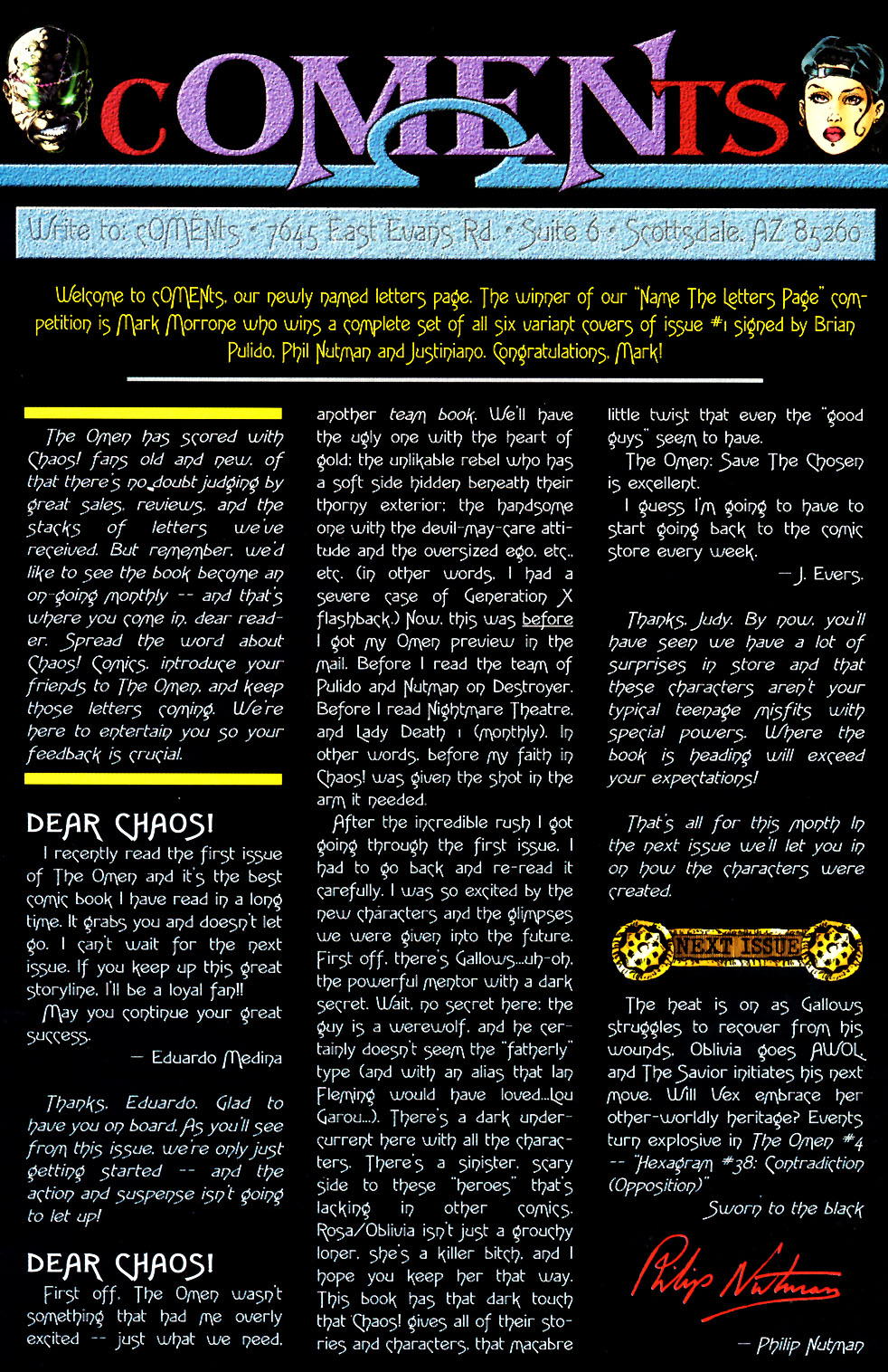 Read online The Omen comic -  Issue #3 - 24