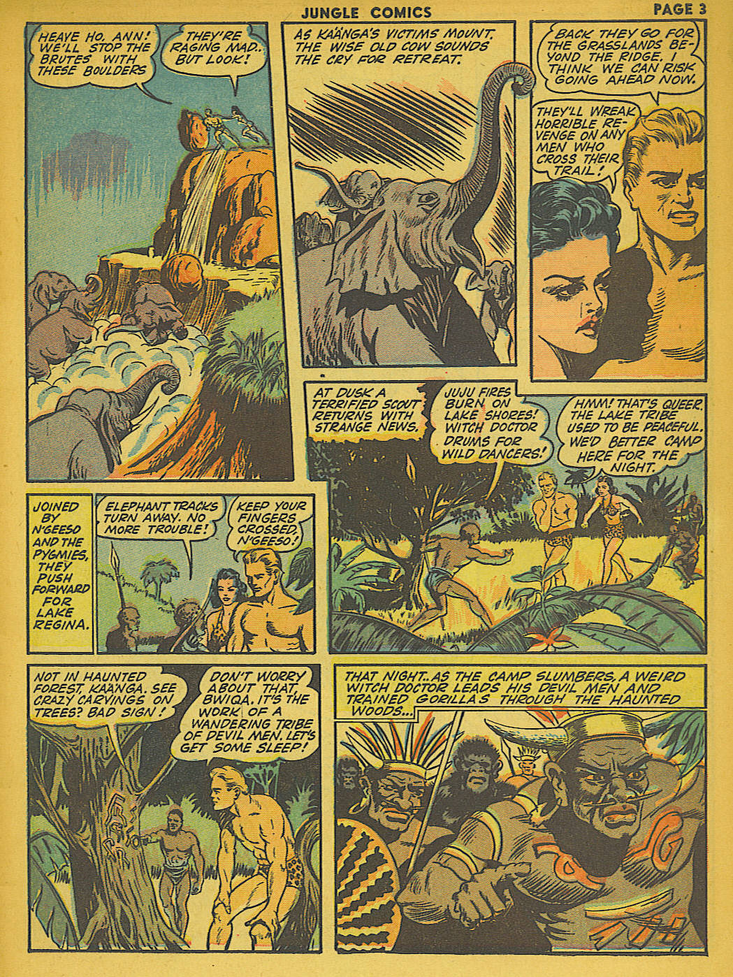 Read online Jungle Comics comic -  Issue #41 - 5