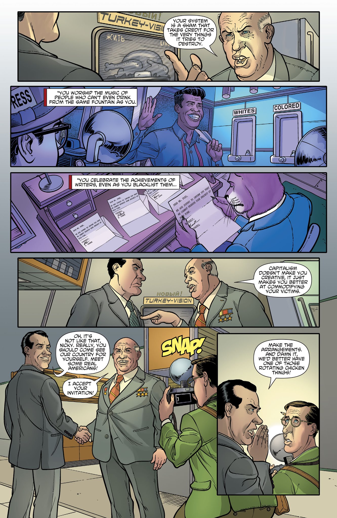 Read online Exit Stage Left: The Snagglepuss Chronicles comic -  Issue #6 - 5