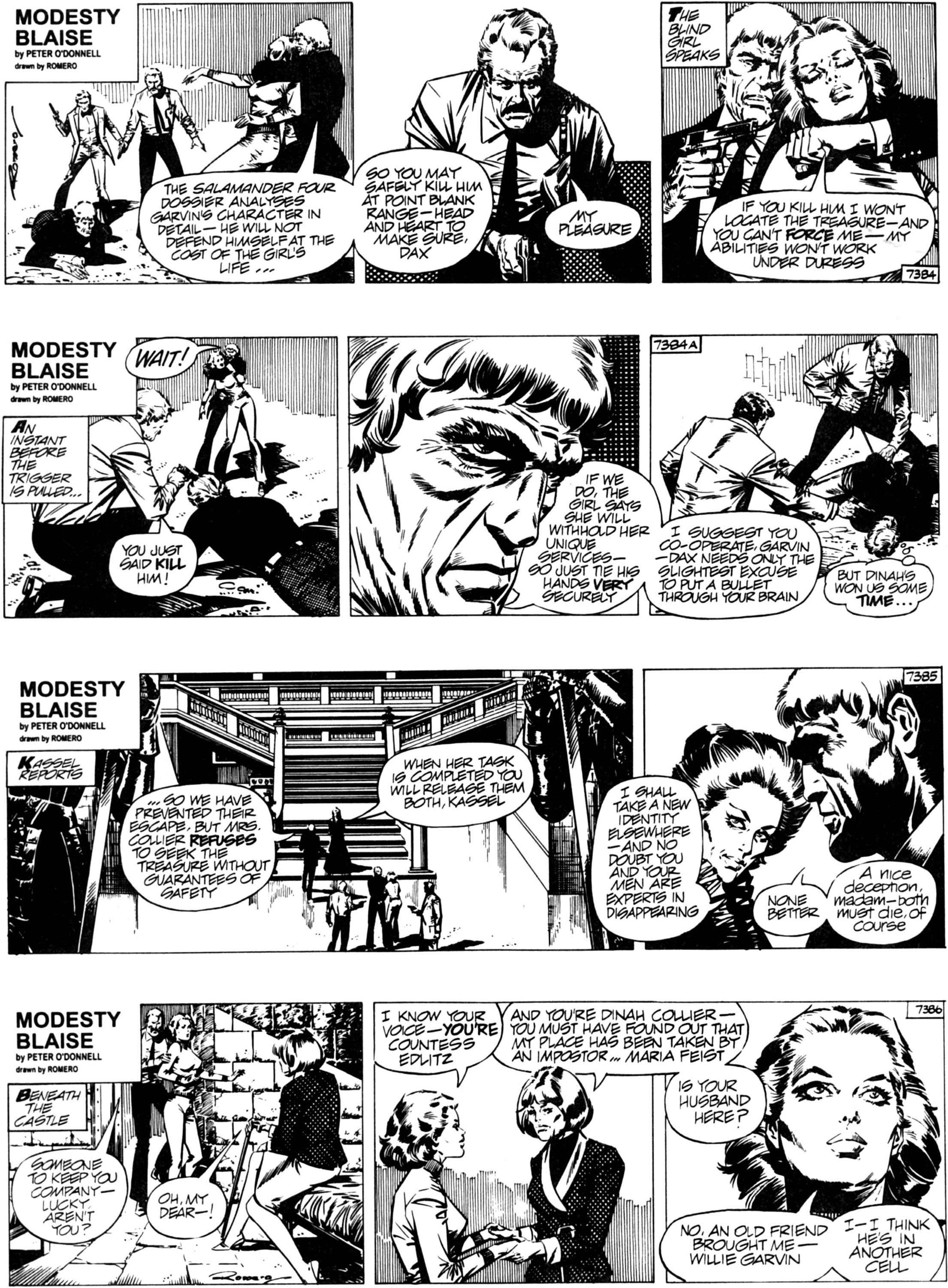 Read online Modesty Blaise: Lady in the Dark comic -  Issue # Full - 15