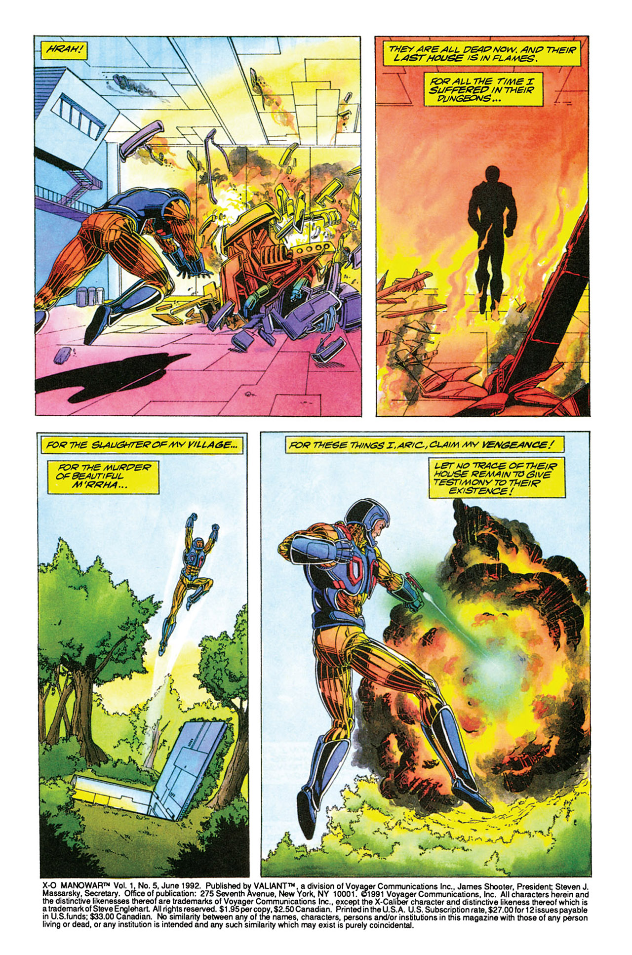 Read online X-O Manowar (1992) comic -  Issue #5 - 3
