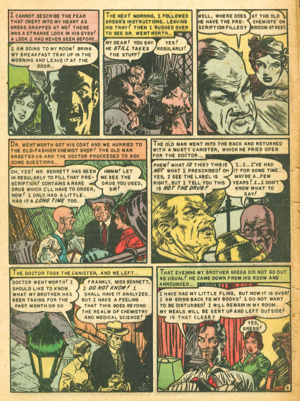 Read online Tales From The Crypt (1950) comic -  Issue #20 - 25