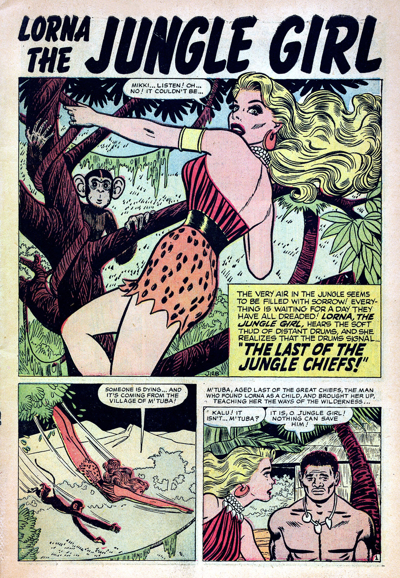 Read online Lorna, The Jungle Girl comic -  Issue #19 - 3