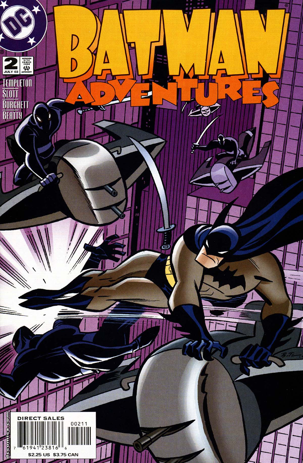 Read online Batman Adventures (2003) comic -  Issue #2 - 1