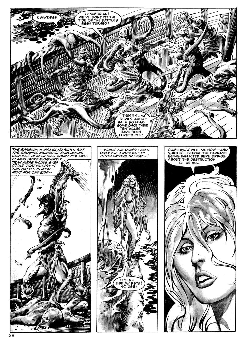 Read online The Savage Sword Of Conan comic -  Issue #101 - 38