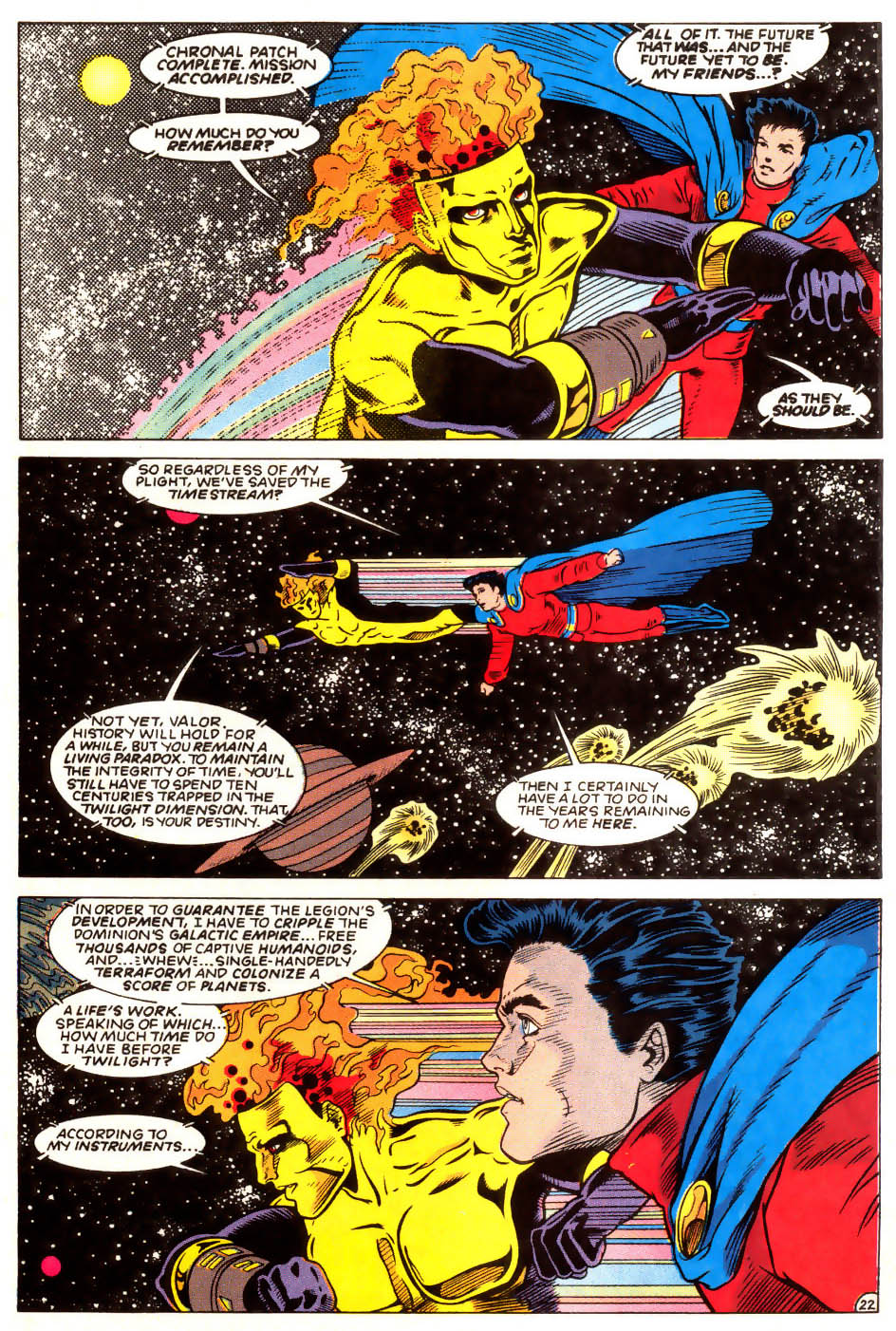 Read online Valor (1992) comic -  Issue #19 - 22