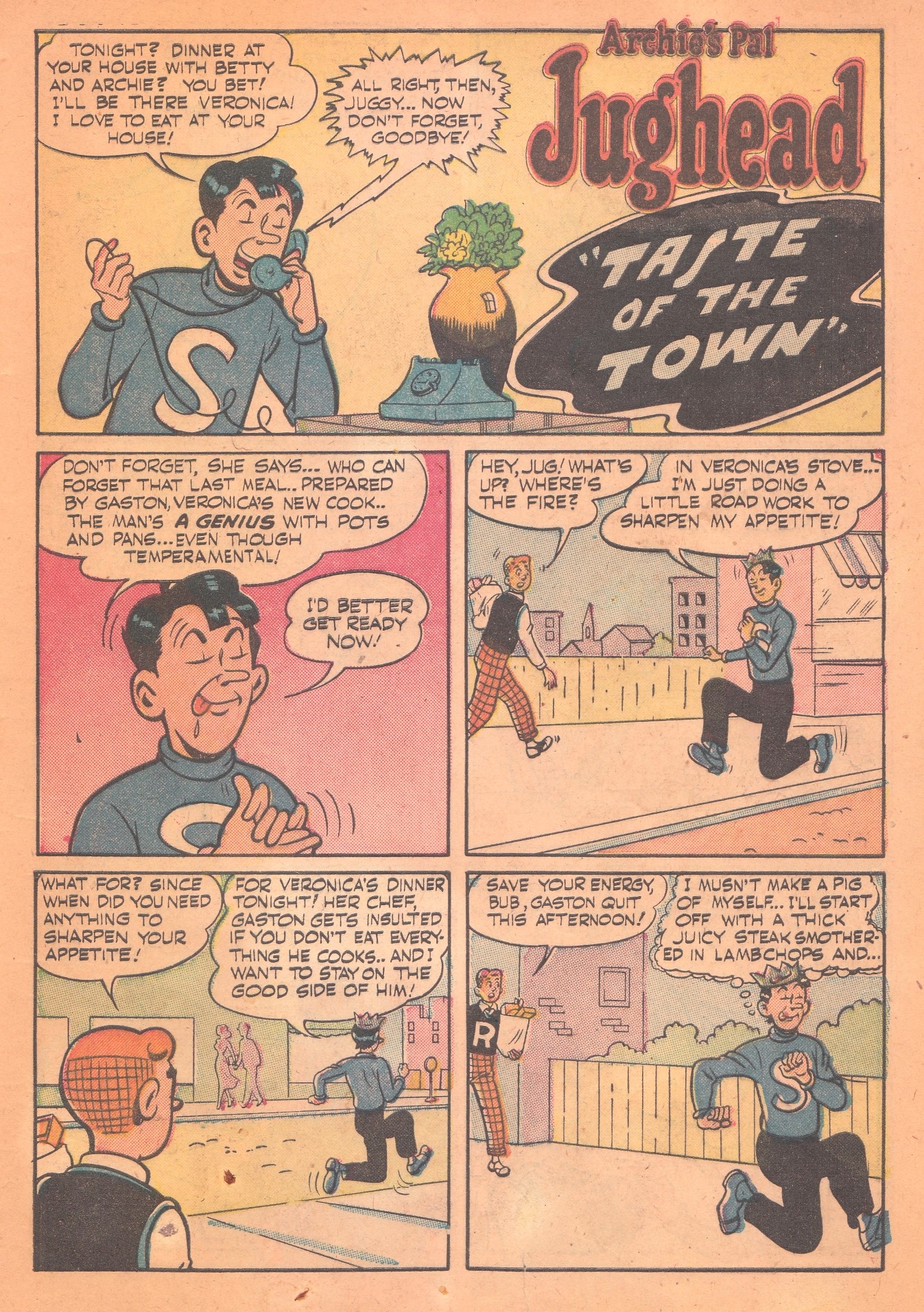 Read online Archie's Pal Jughead comic -  Issue #9 - 10