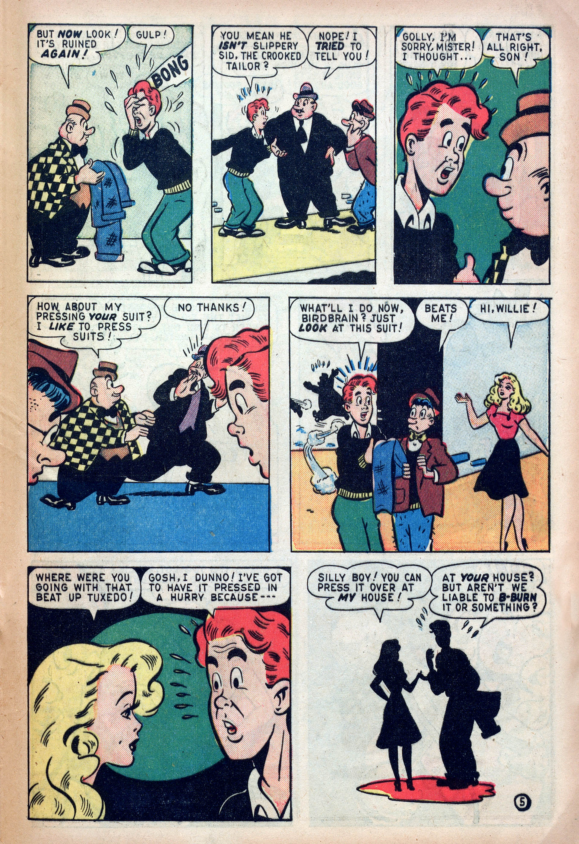 Read online Willie Comics (1946) comic -  Issue #15 - 45