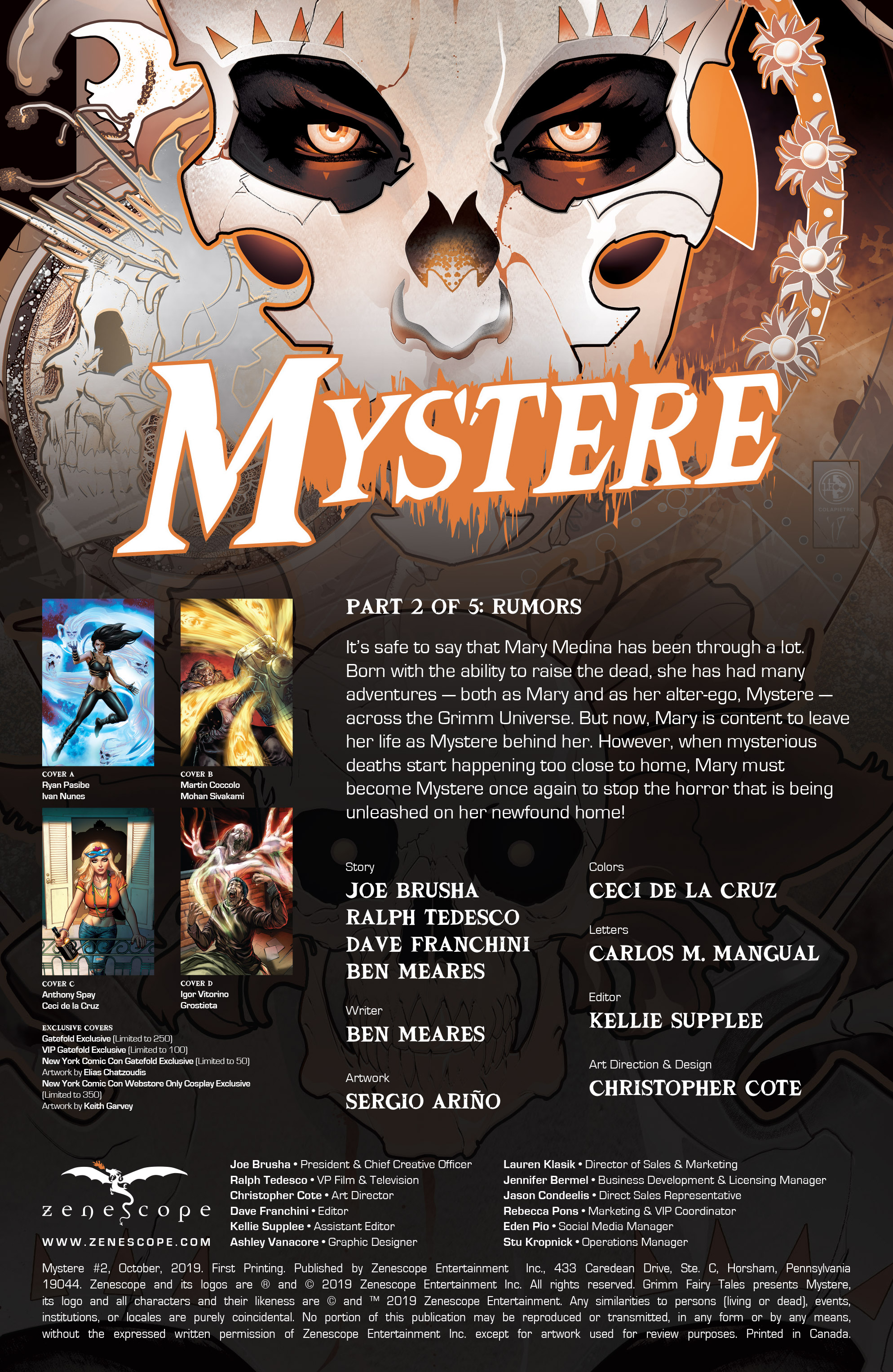 Read online Mystere comic -  Issue #2 - 2